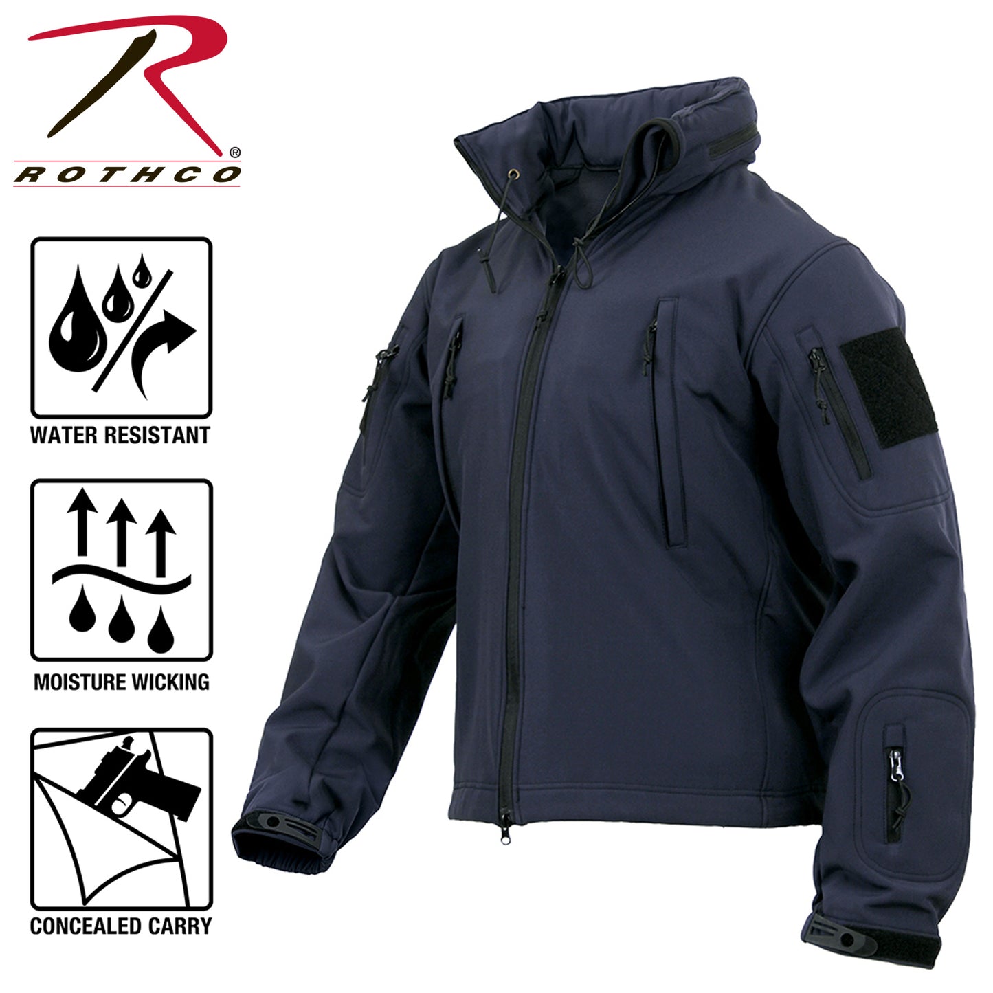 Rothco Concealed Carry Soft Shell Jacket