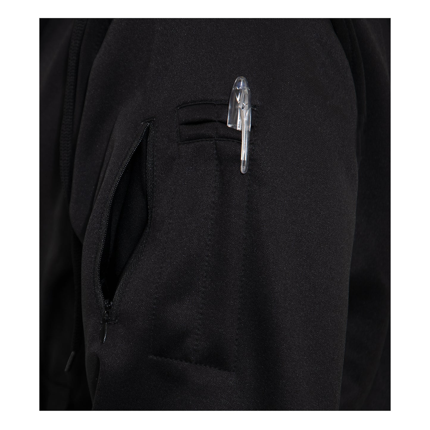 Rothco Thin Blue Line Concealed Carry Zippered Hoodie - Black