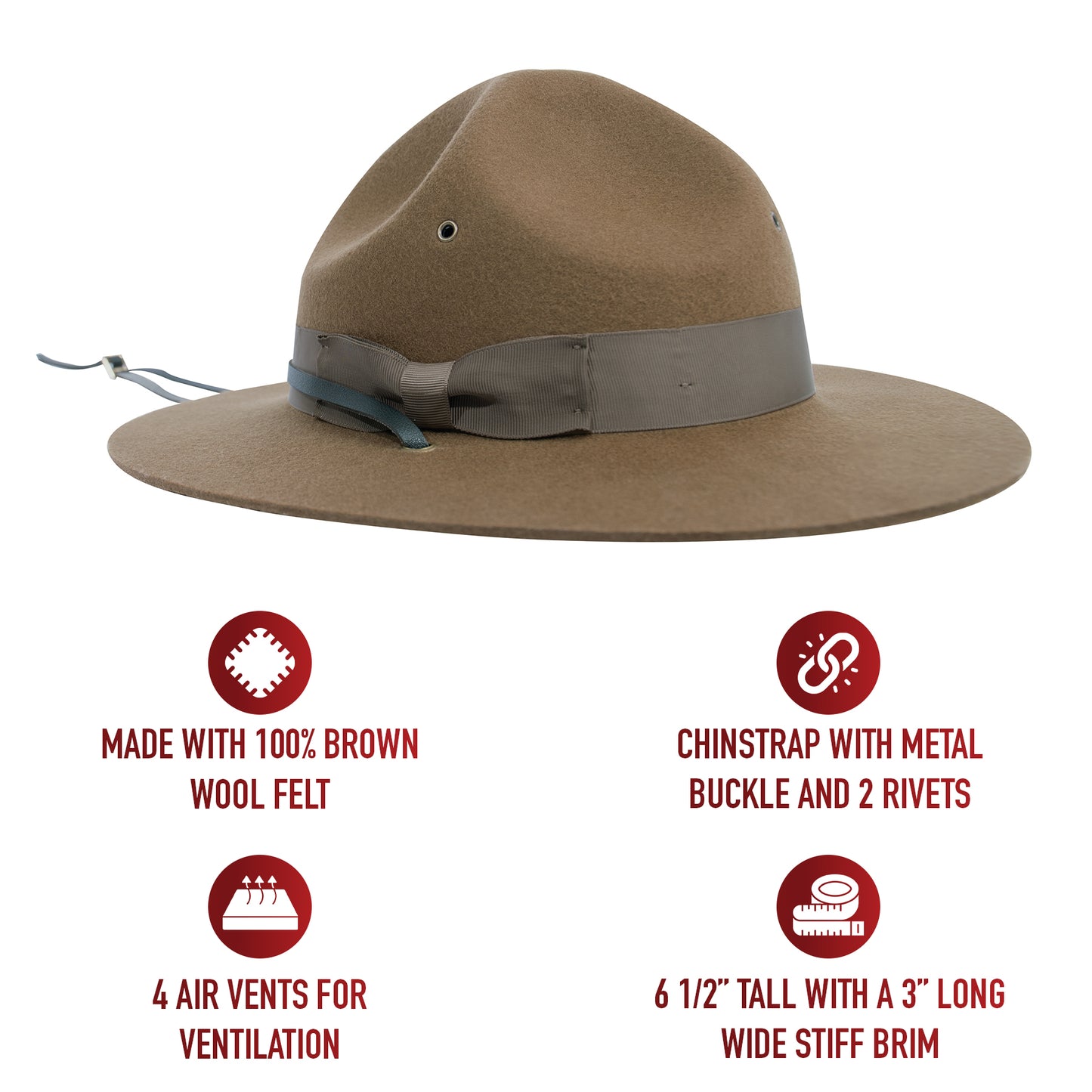 Rothco Campaign Hat