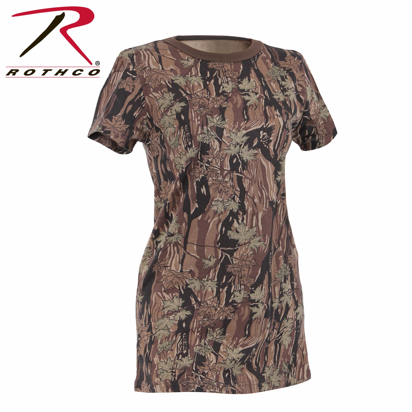 Rothco Womens Long Length Camo T-Shirt