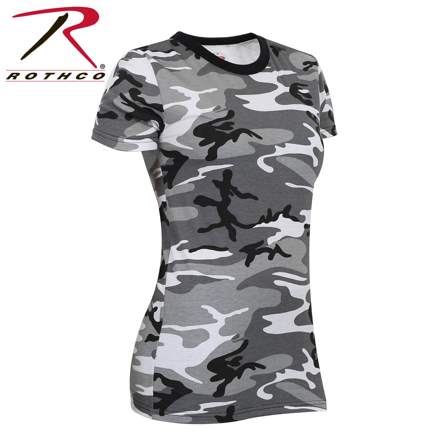 Rothco Womens Long Length Camo T-Shirt