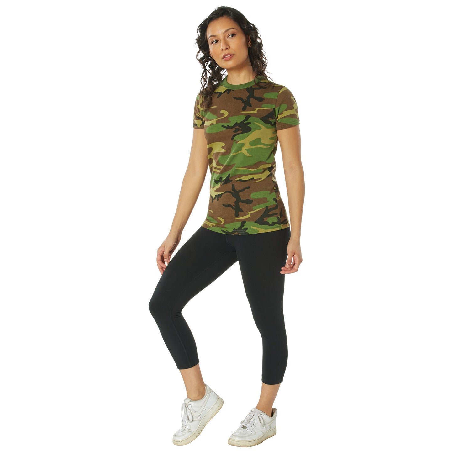 Rothco Womens Long Length Camo T-Shirt