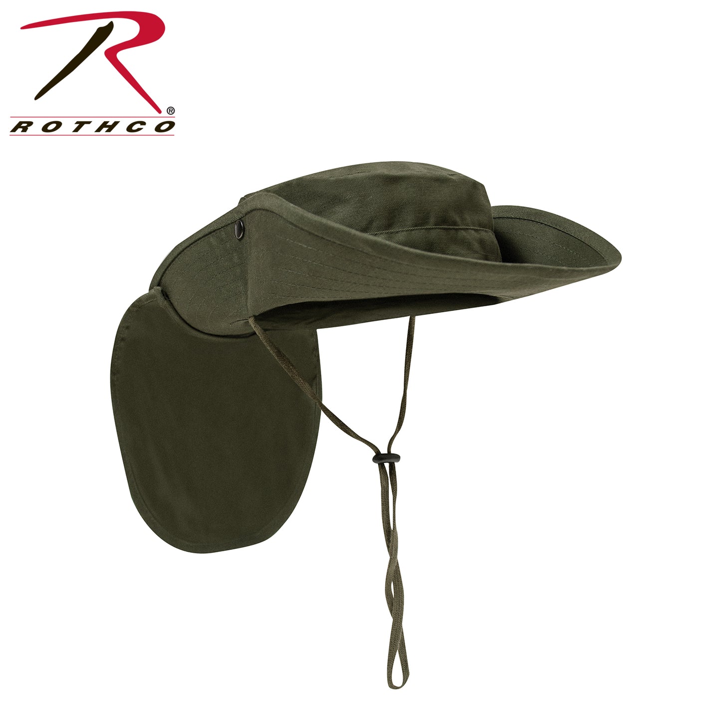 Rothco Adjustable Boonie Hat With Neck Cover