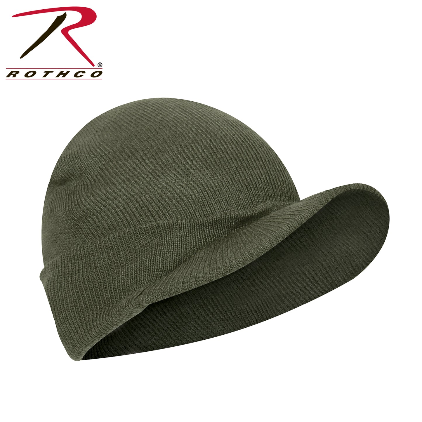 Rothco WWII M1941 Acrylic Knit Watch Cap with Brim