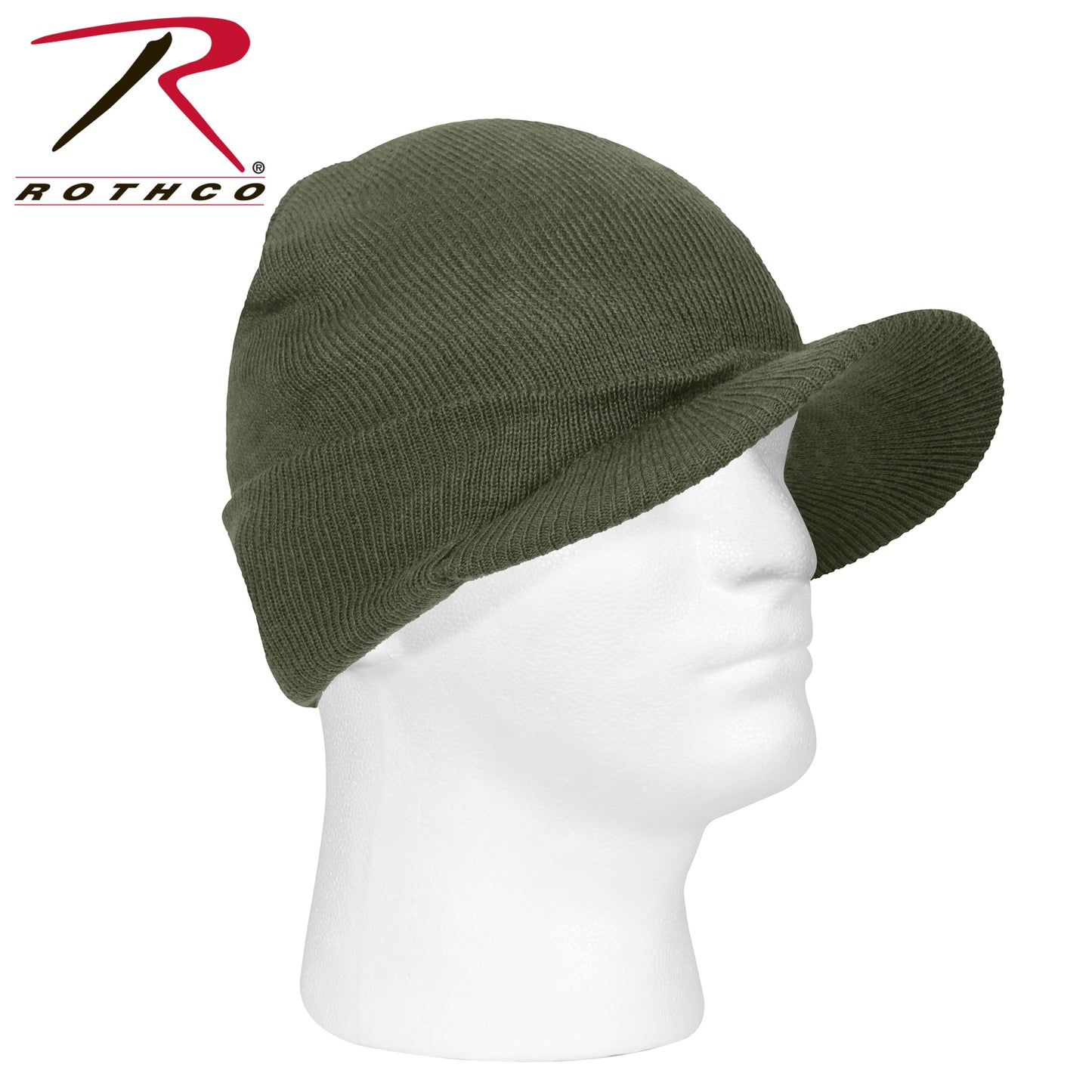 Rothco WWII M1941 Acrylic Knit Watch Cap with Brim