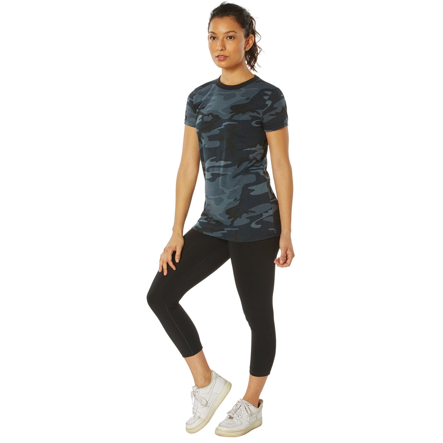 Rothco Womens Long Length Camo T-Shirt