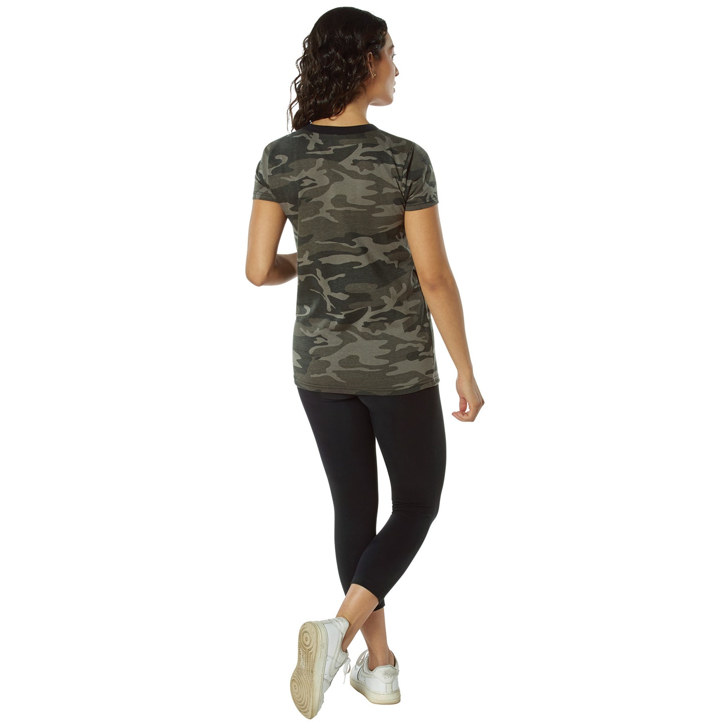 Rothco Womens Long Length Camo T-Shirt