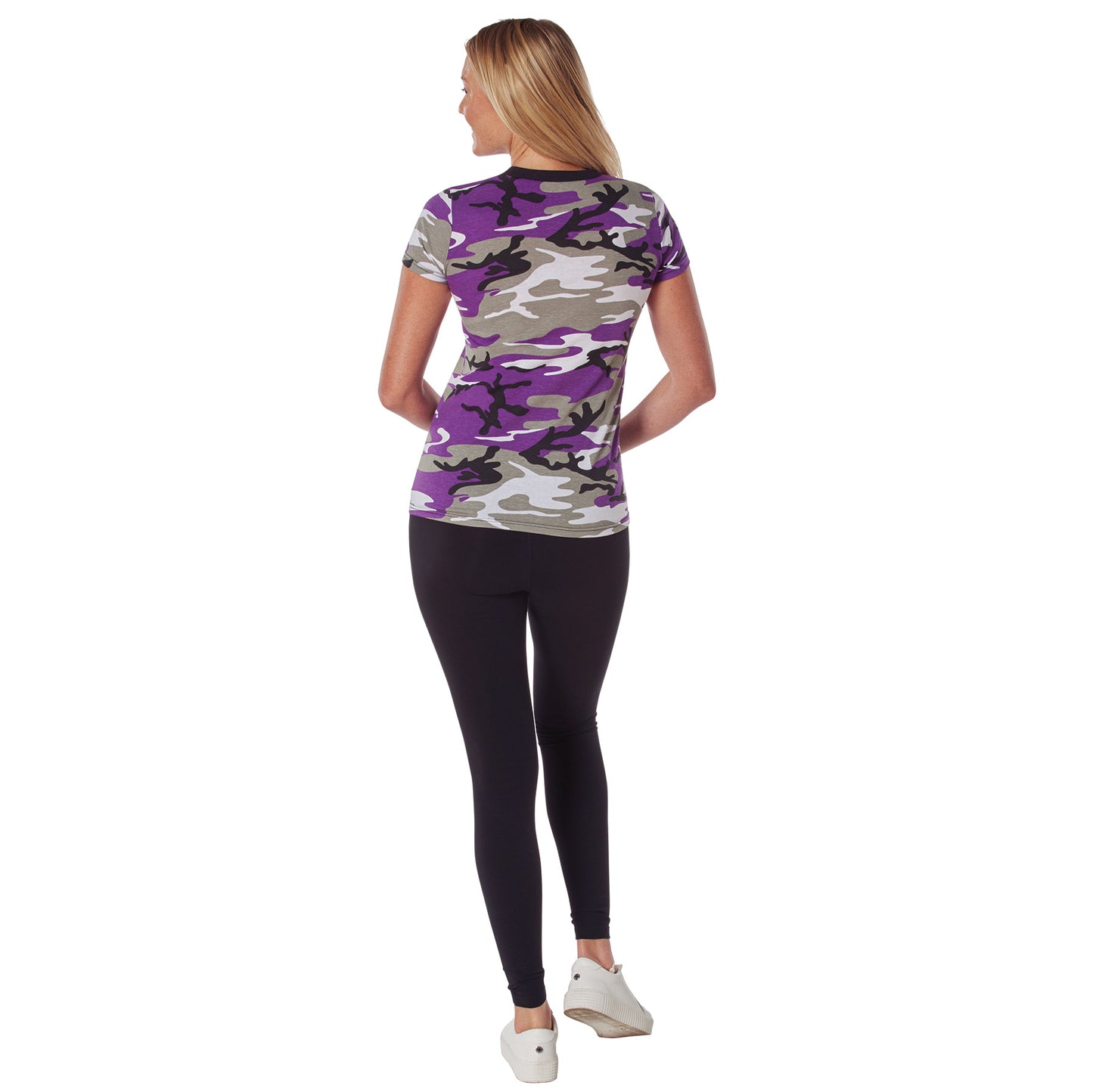 Rothco Womens Long Length Camo T-Shirt