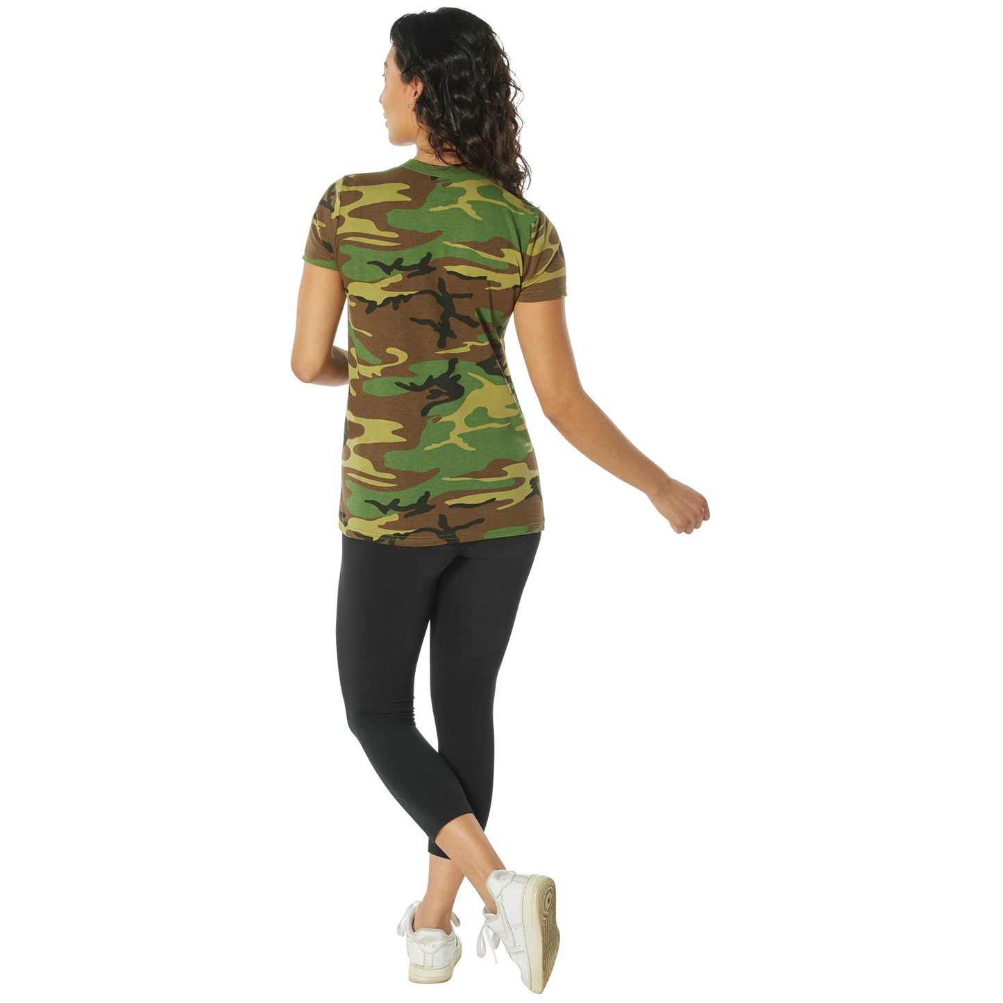 Rothco Womens Long Length Camo T-Shirt