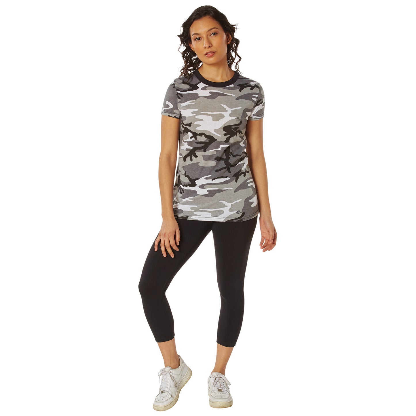 Rothco Womens Long Length Camo T-Shirt