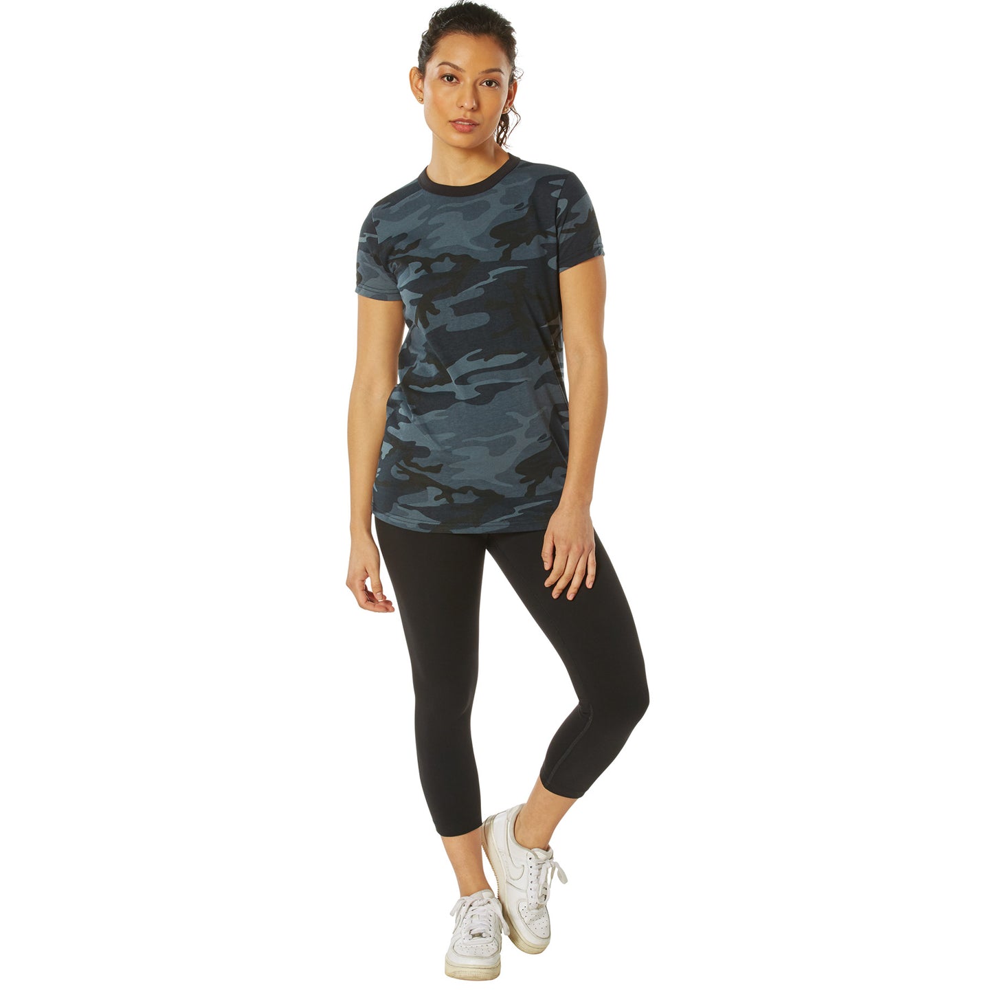 Rothco Womens Long Length Camo T-Shirt