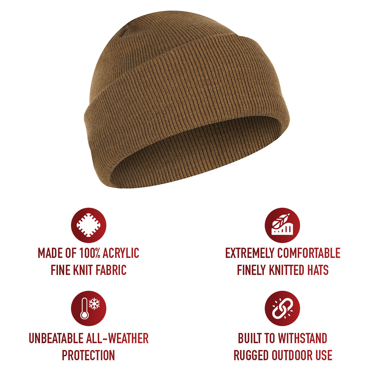 Rothco Deluxe Fine Knit Watch Cap