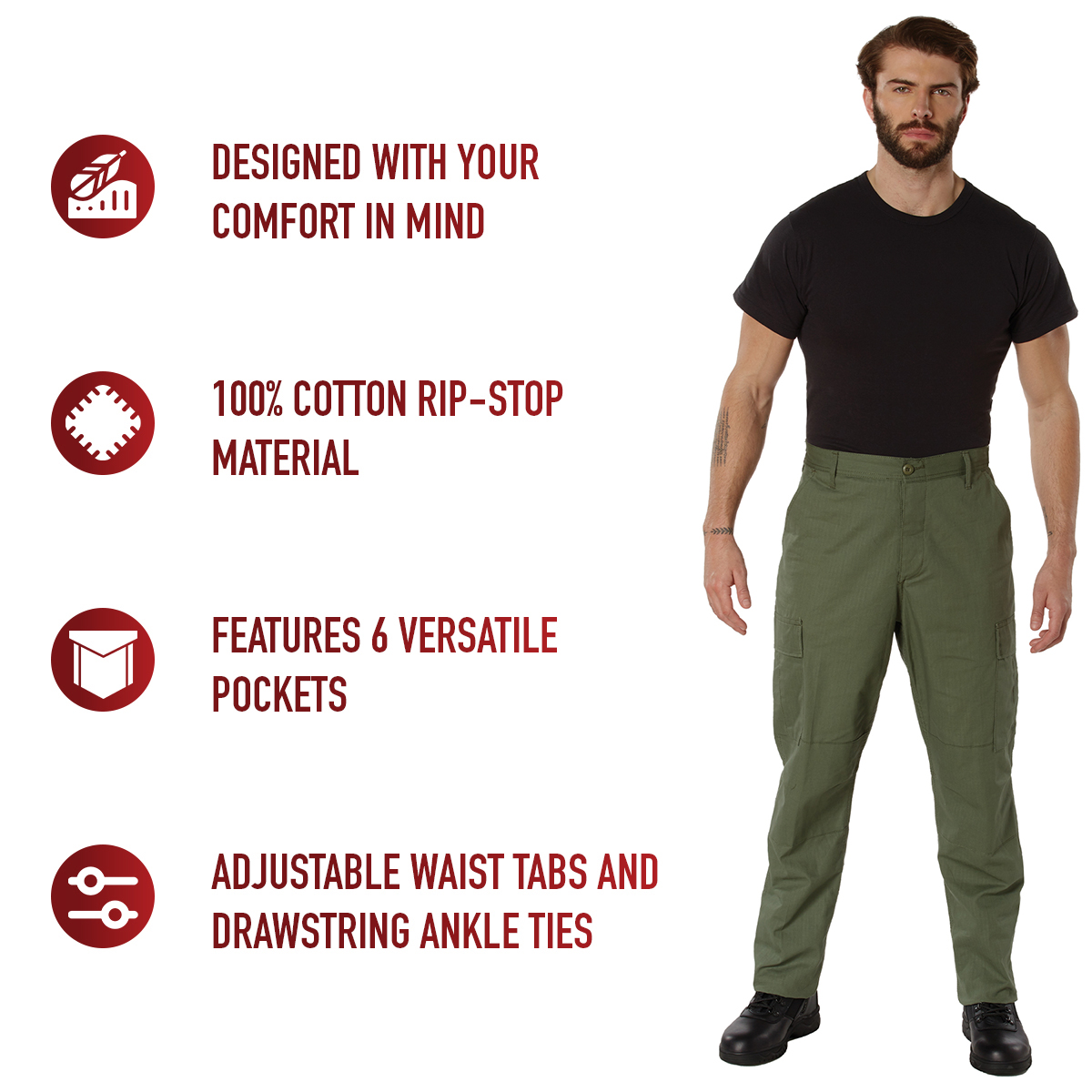 Rothco Rip-Stop BDU Pants