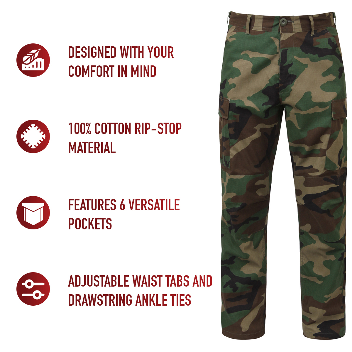 Rothco Rip-Stop BDU Pants