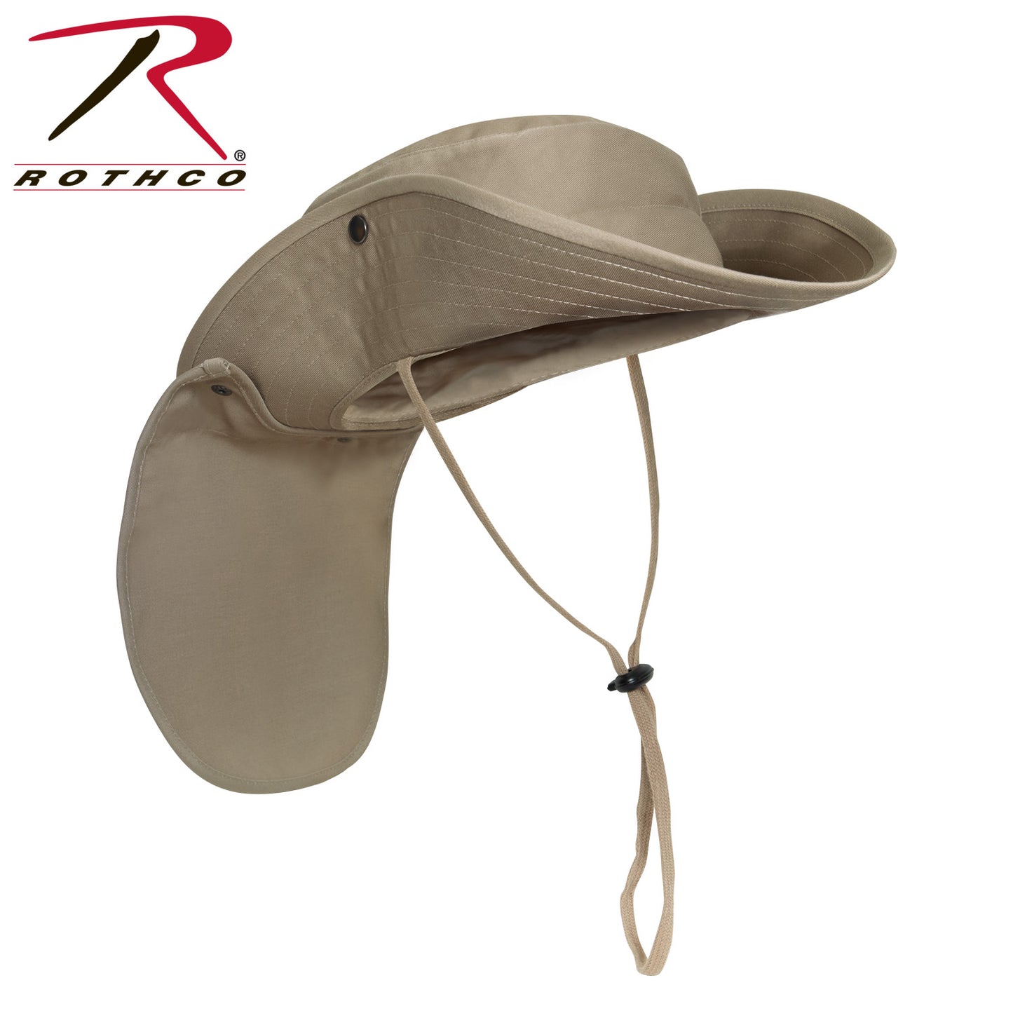 Rothco Adjustable Boonie Hat With Neck Cover