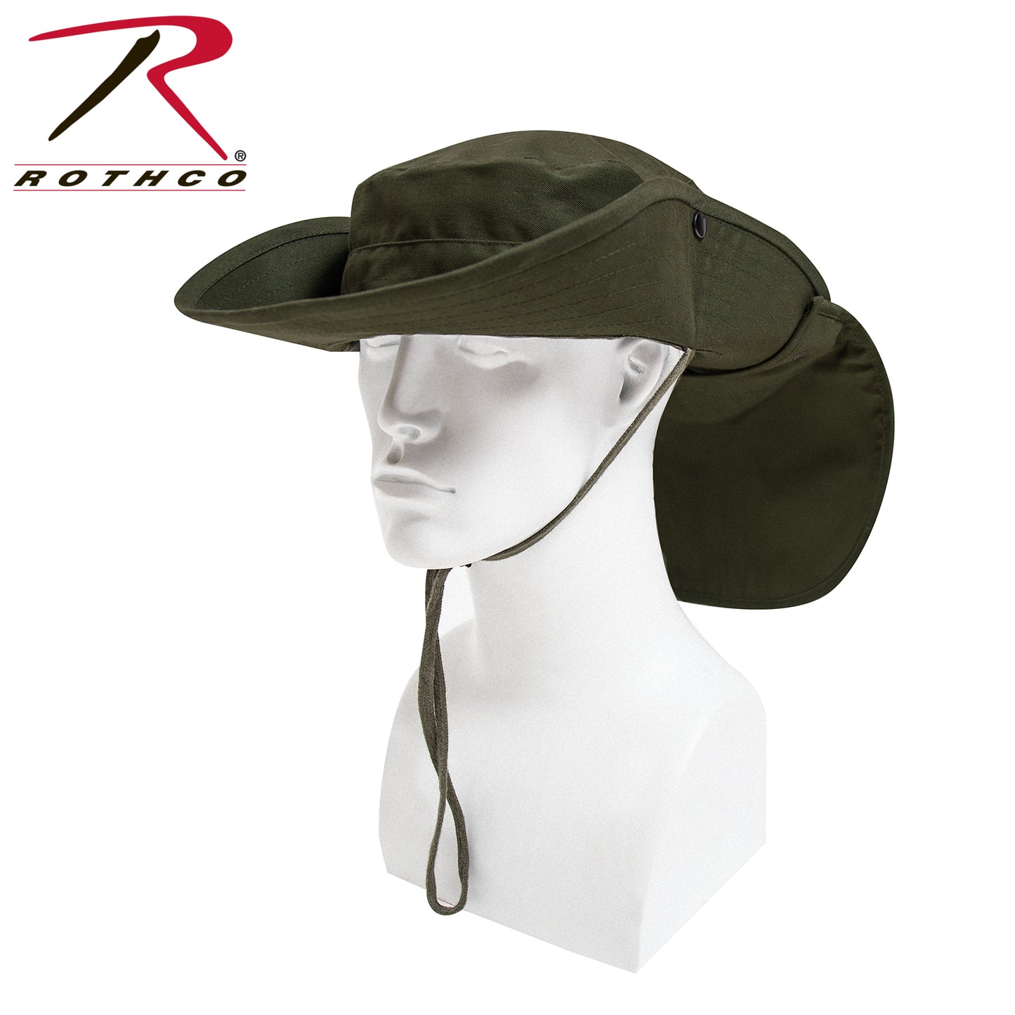 Rothco Adjustable Boonie Hat With Neck Cover