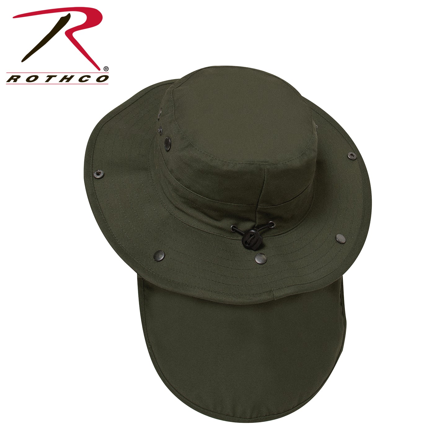 Rothco Adjustable Boonie Hat With Neck Cover