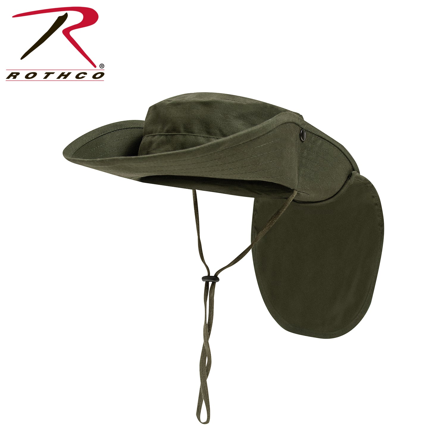 Rothco Adjustable Boonie Hat With Neck Cover