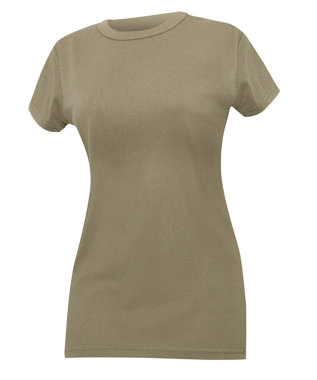 Rothco Womens Longer T-shirt - Coyote Brown