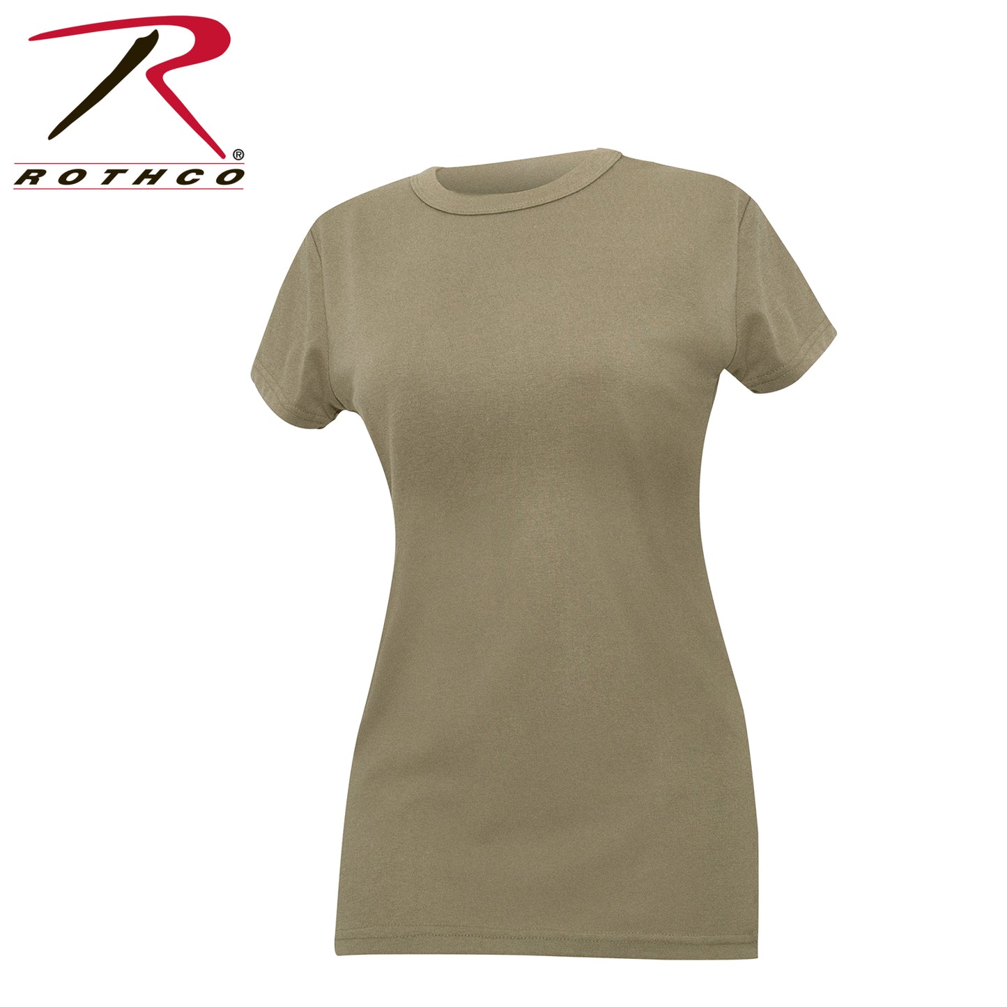 Rothco Womens Longer T-shirt - Coyote Brown