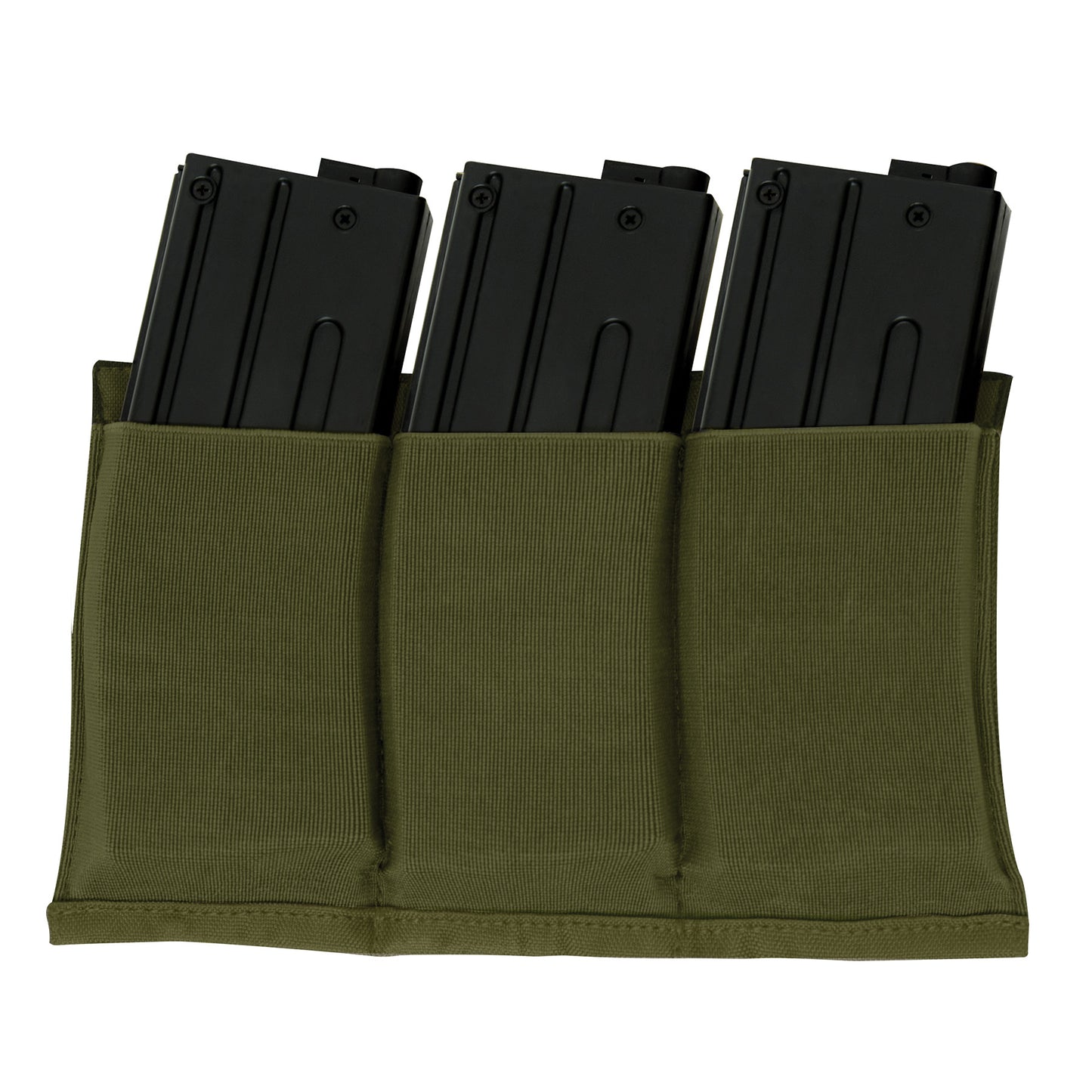 Rothco Lightweight 3Mag Elastic Retention Pouch