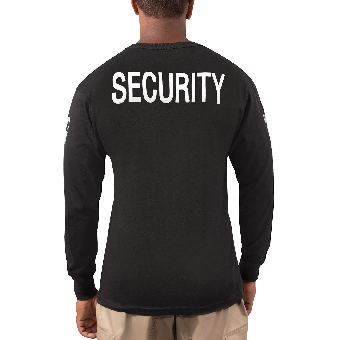 Rothco Long Sleeve Two-Sided Security T-Shirt