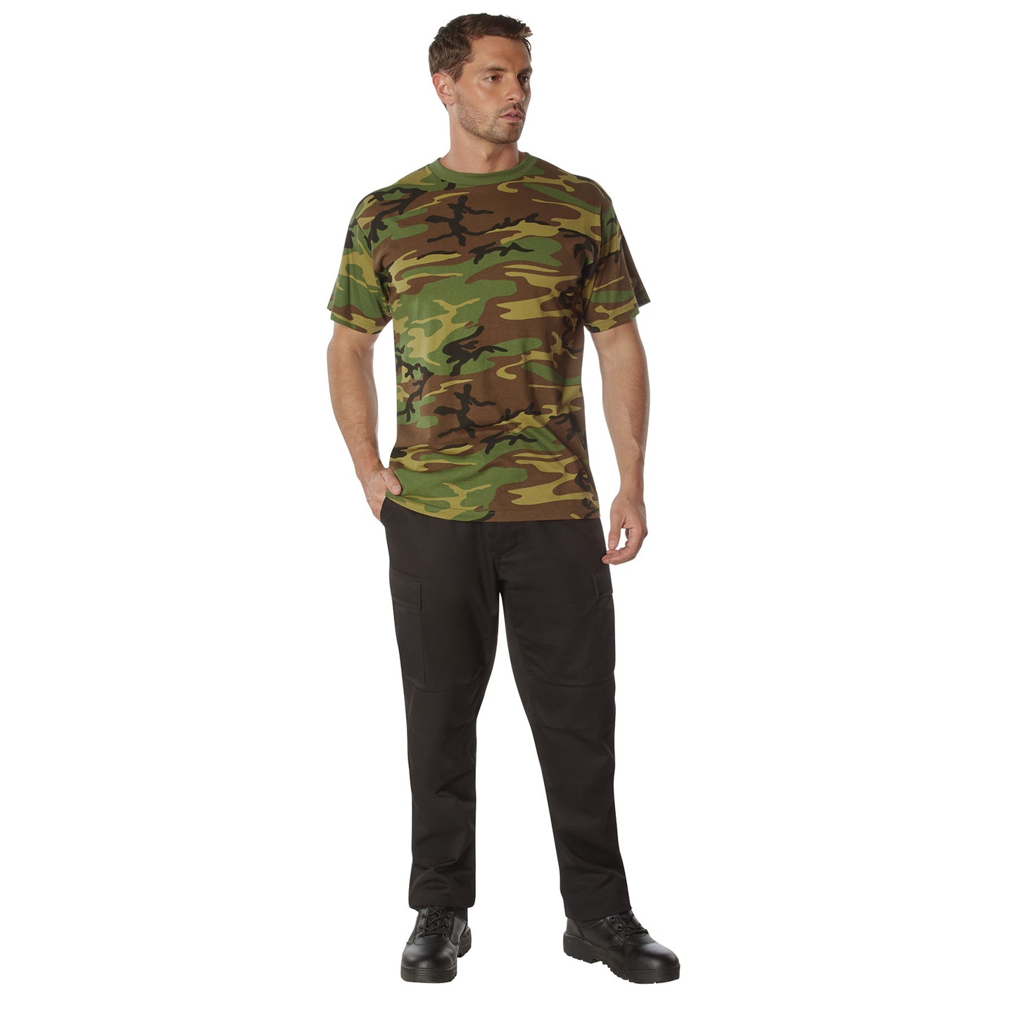 Rothco Camo 100% Cotton T-Shirt