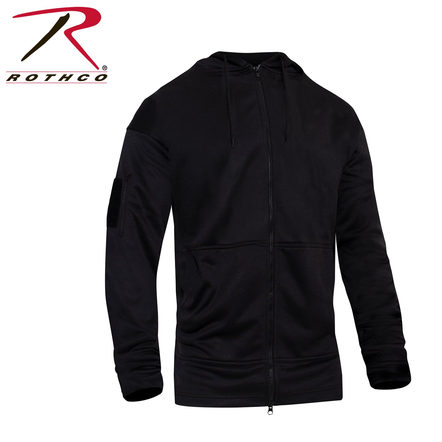 Rothco Concealed Carry Zippered Hoodie - Black