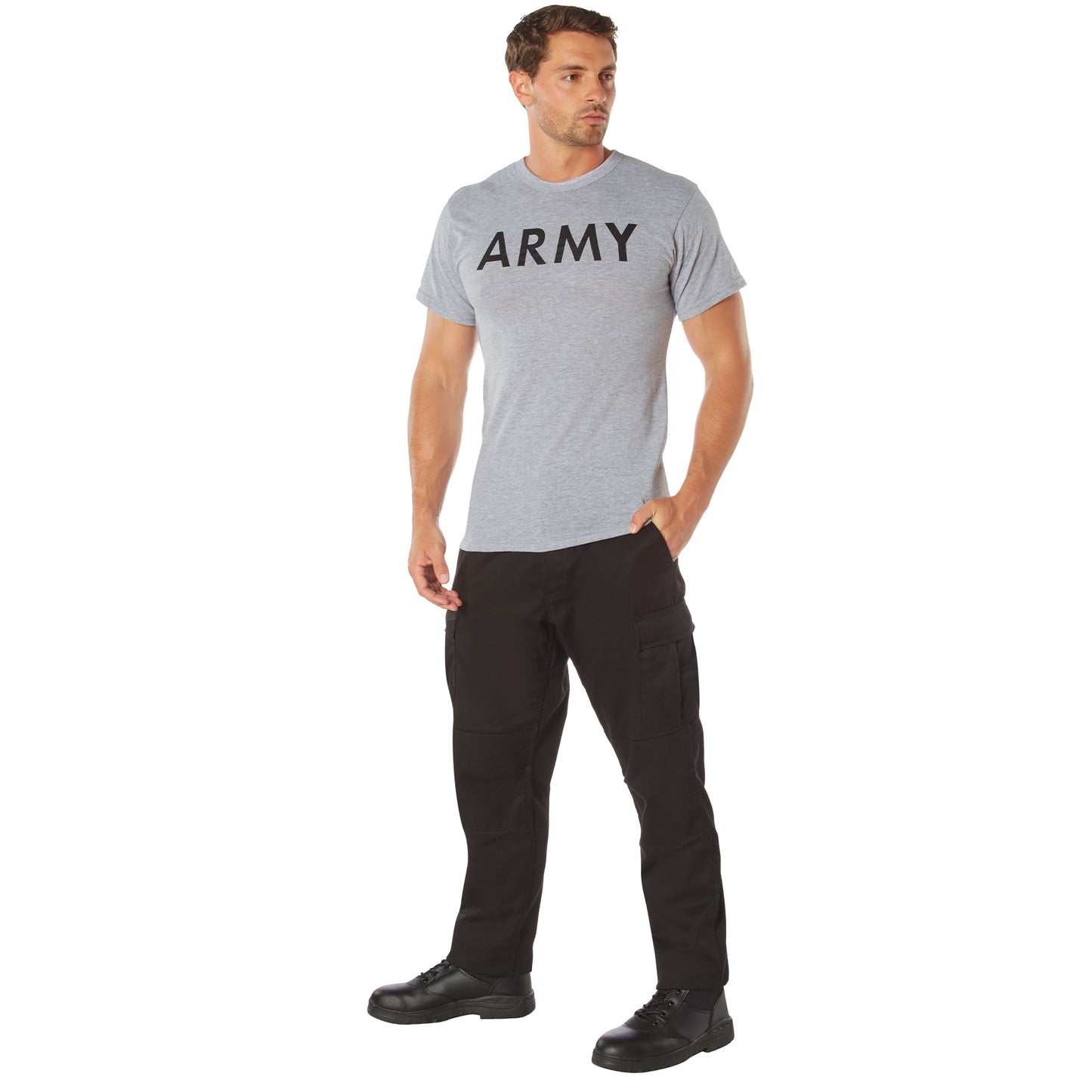 Rothco Grey Army Physical Training T-Shirt