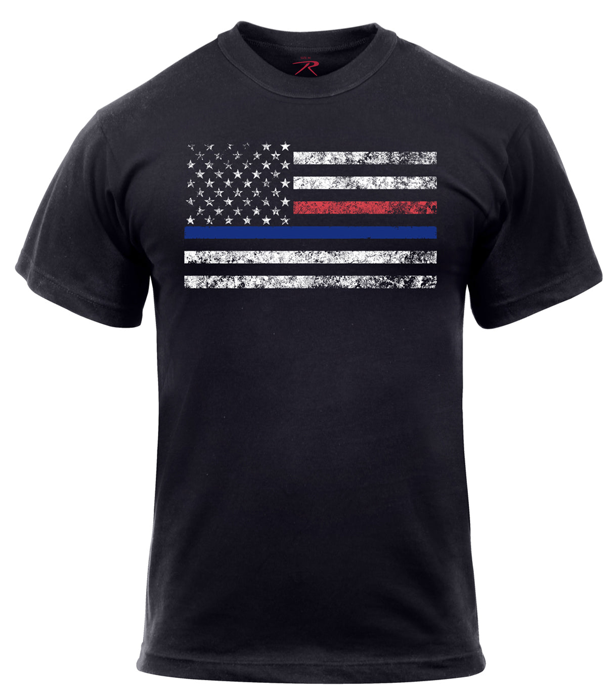 Rothco Thin Blue Line & Thin Red Line T-shirt