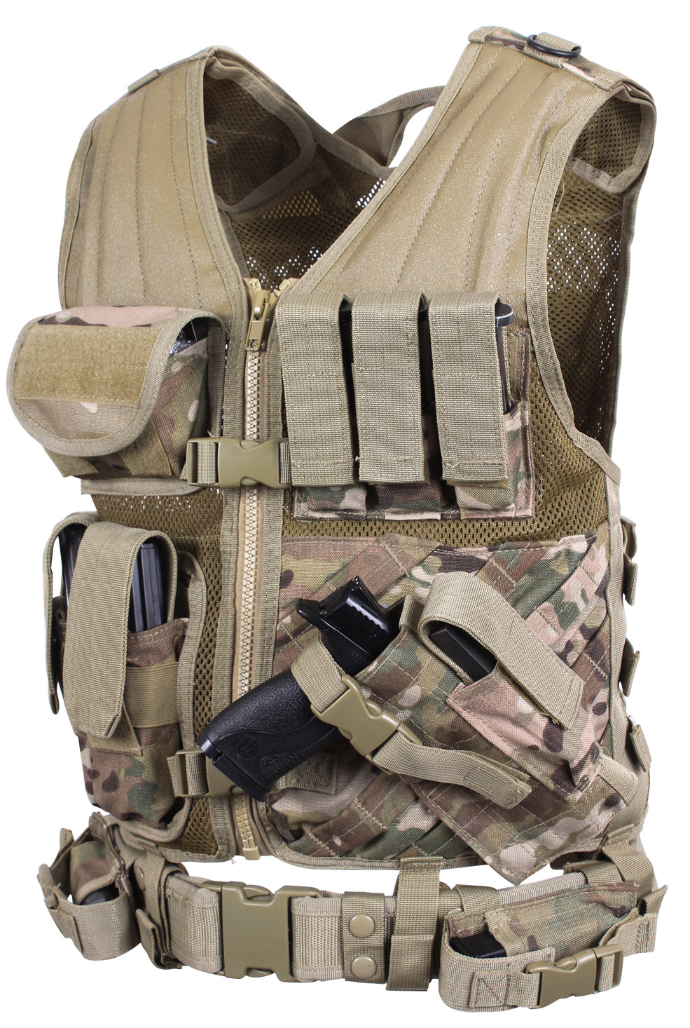 Rothco Cross Draw MOLLE Tactical Vest