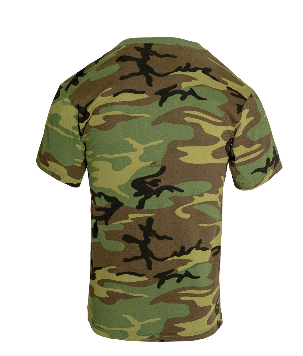 Rothco Woodland Camo T-Shirt With Pocket