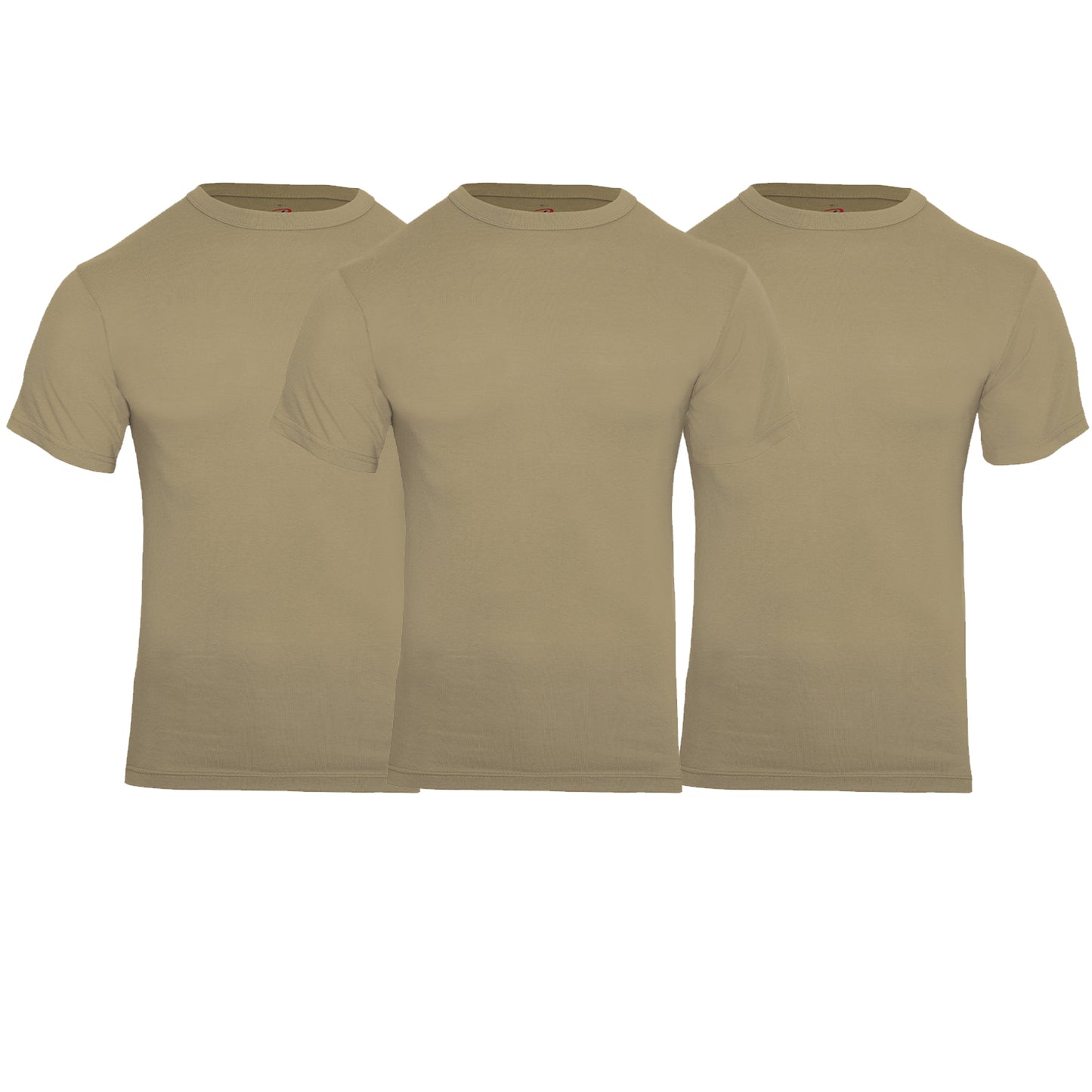 Rothco Solid Color T-Shirt with Cotton / Polyester Blend