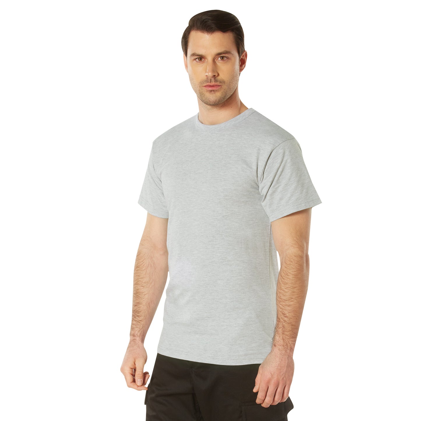 Rothco Solid Color T-Shirt with Cotton / Polyester Blend