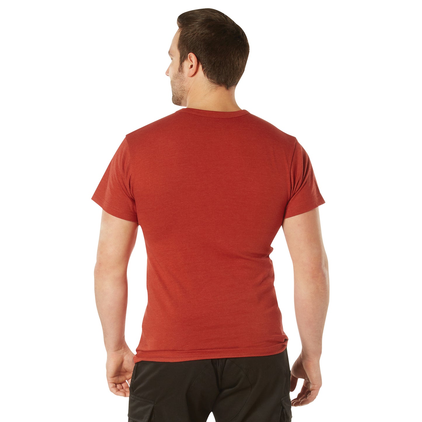 Rothco Solid Color T-Shirt with Cotton / Polyester Blend