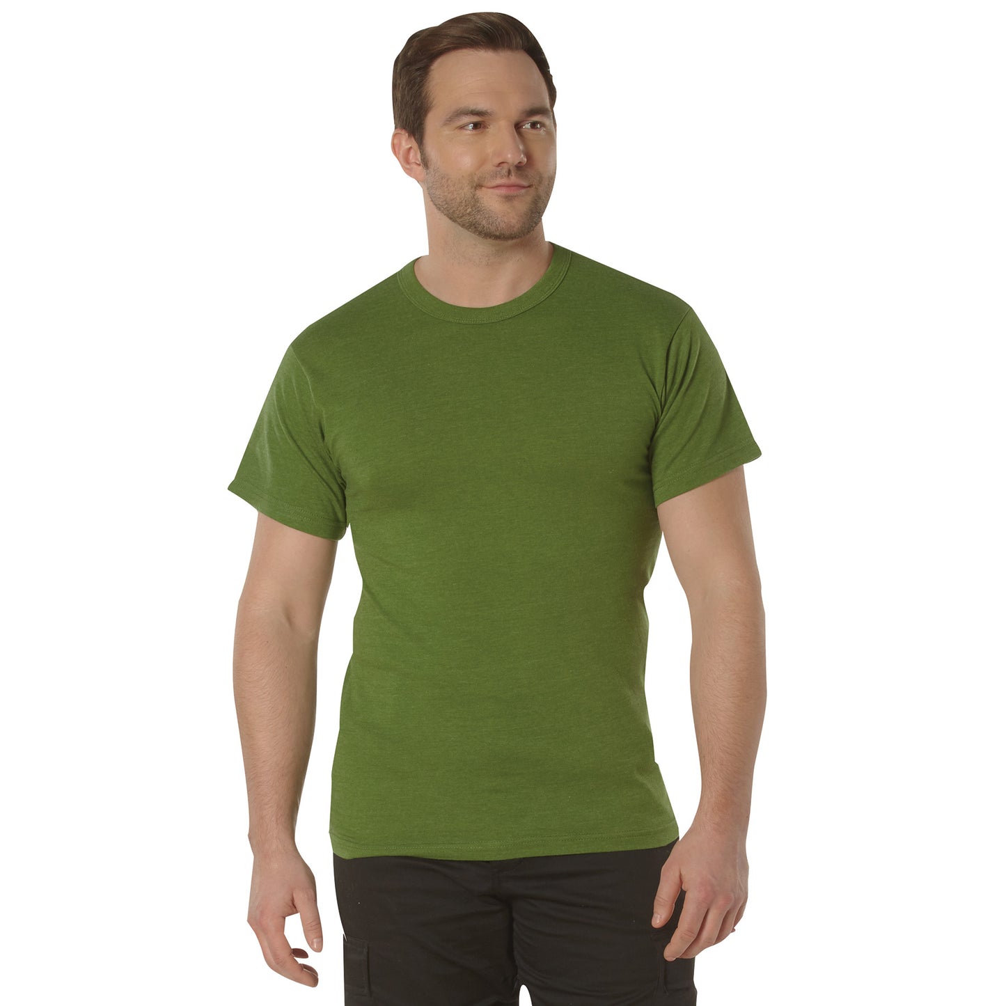 Rothco Solid Color T-Shirt with Cotton / Polyester Blend