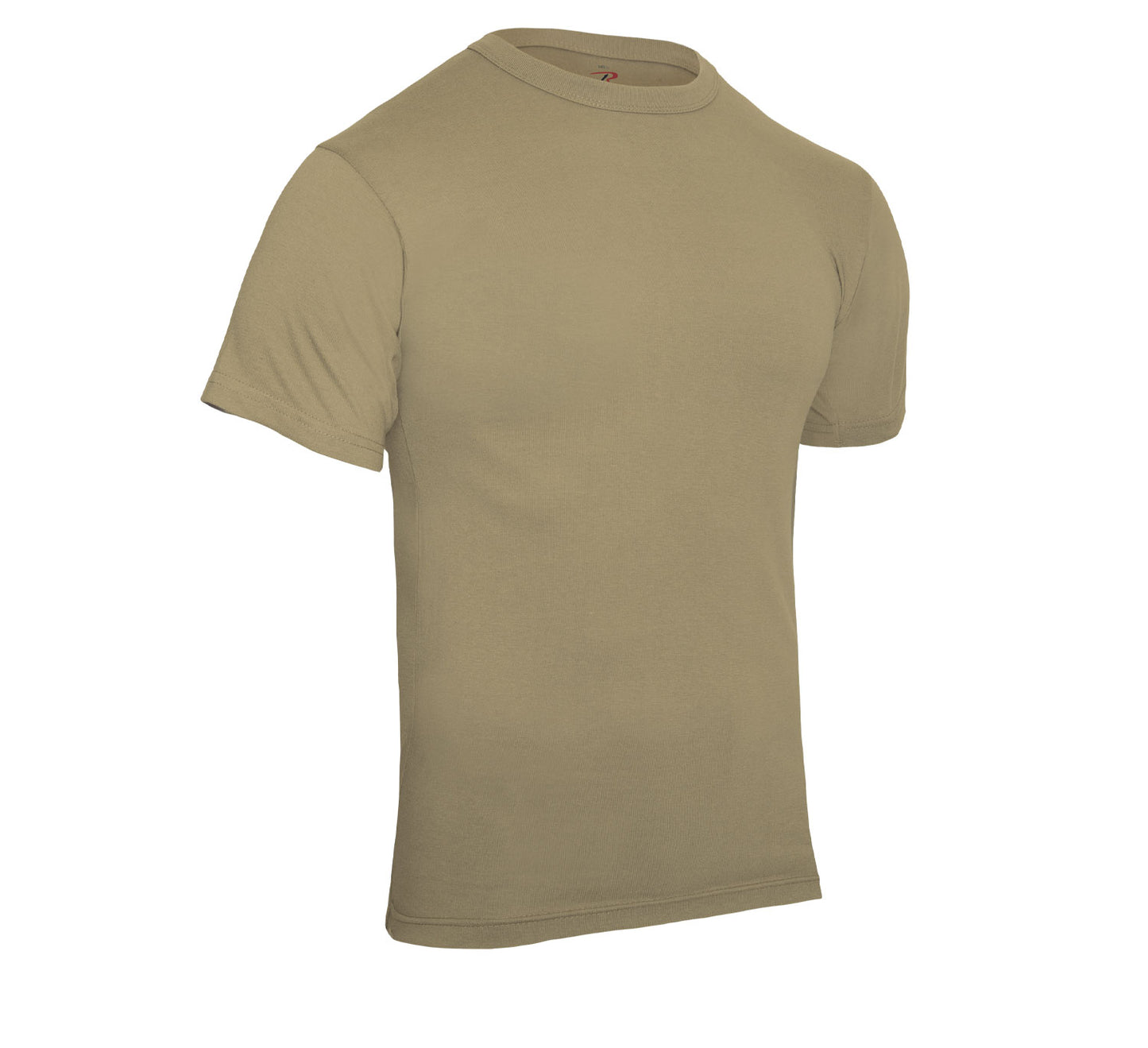 Rothco Solid Color T-Shirt with Cotton / Polyester Blend