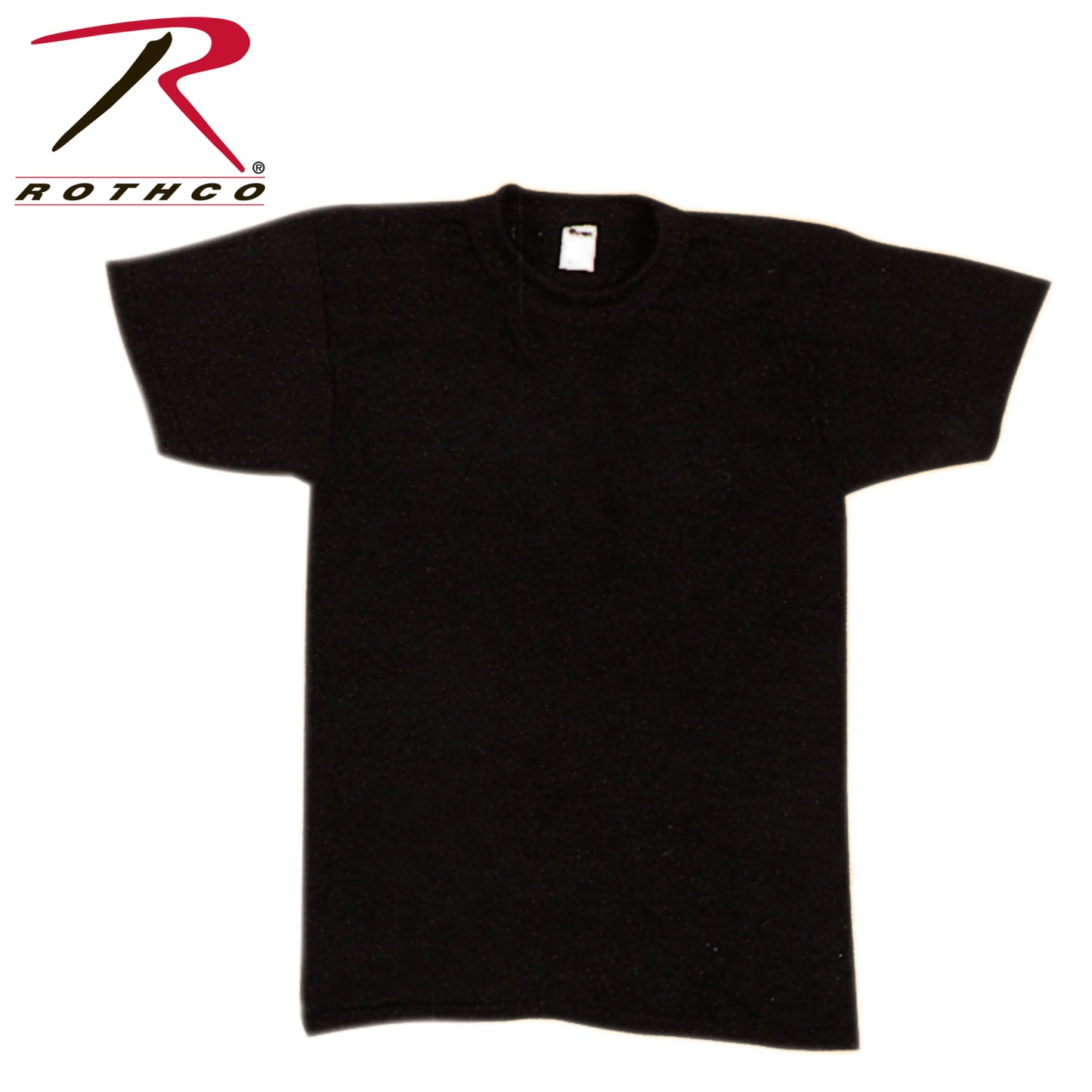 Rothco Solid Color T-Shirt with Cotton / Polyester Blend