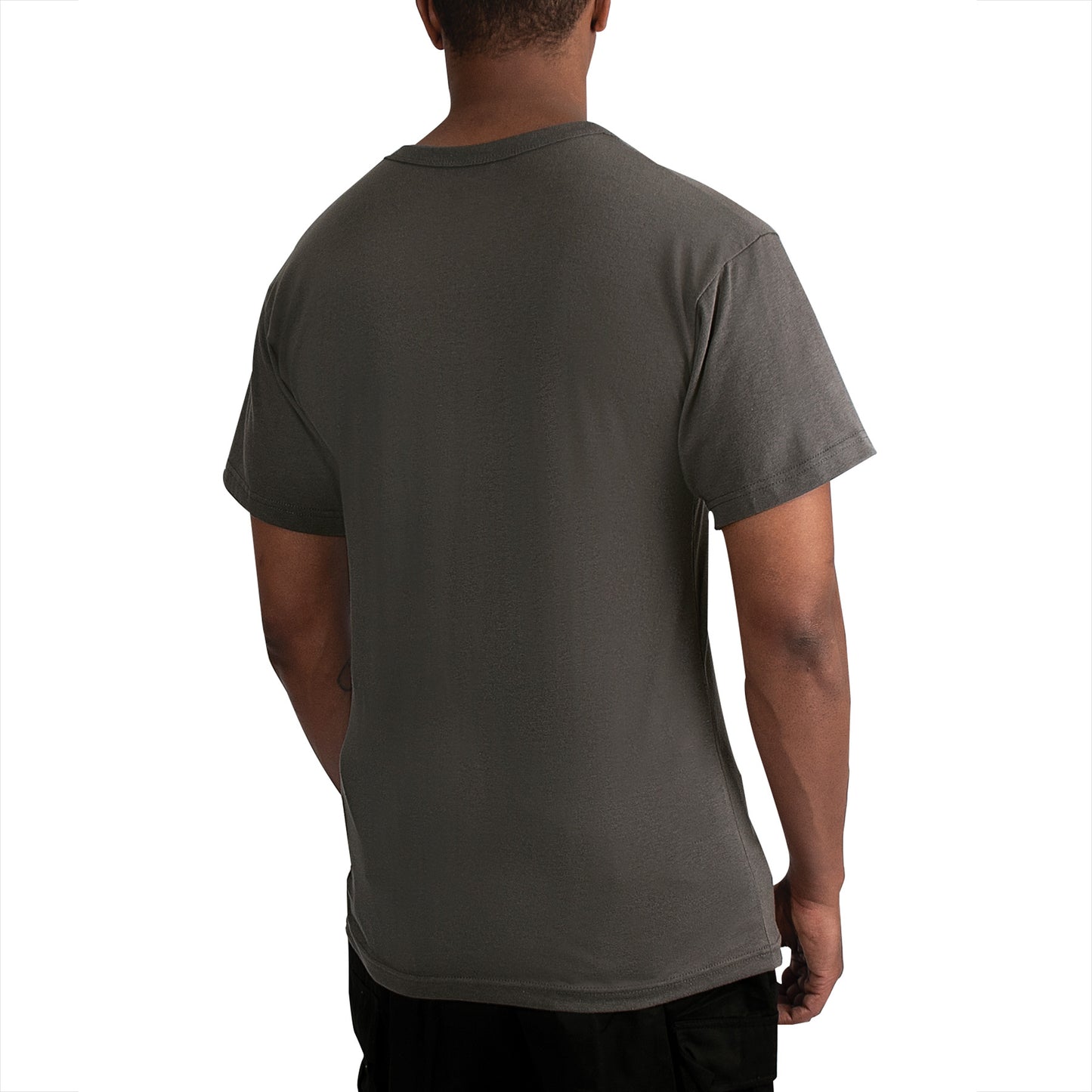 Rothco Solid Color T-Shirt with Cotton / Polyester Blend