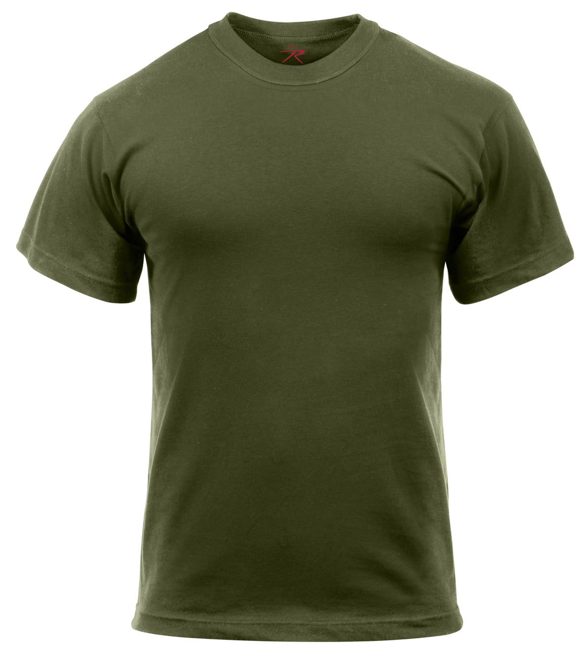 Rothco Solid Color T-Shirt with Cotton / Polyester Blend