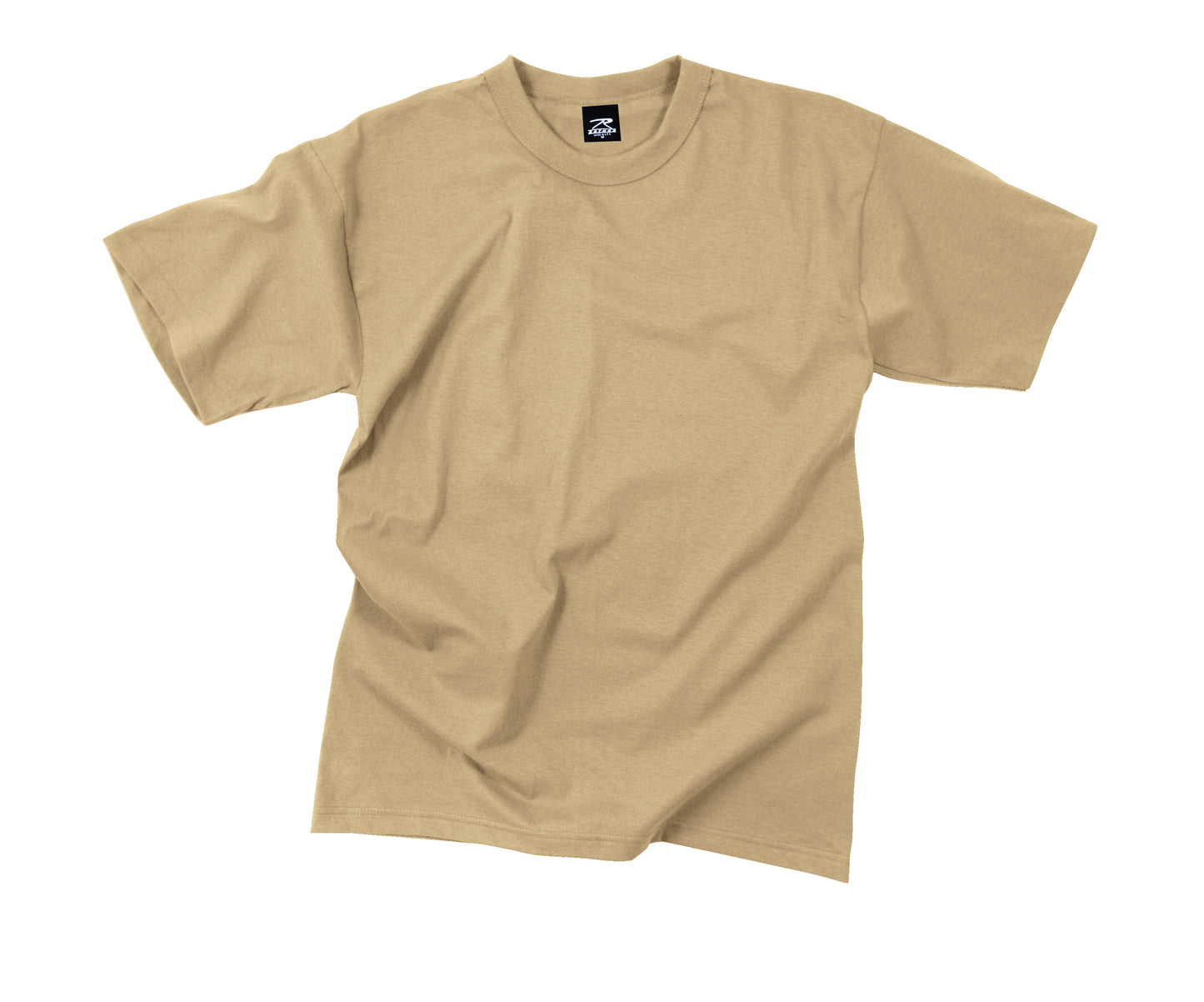 Rothco Solid Color T-Shirt with Cotton / Polyester Blend