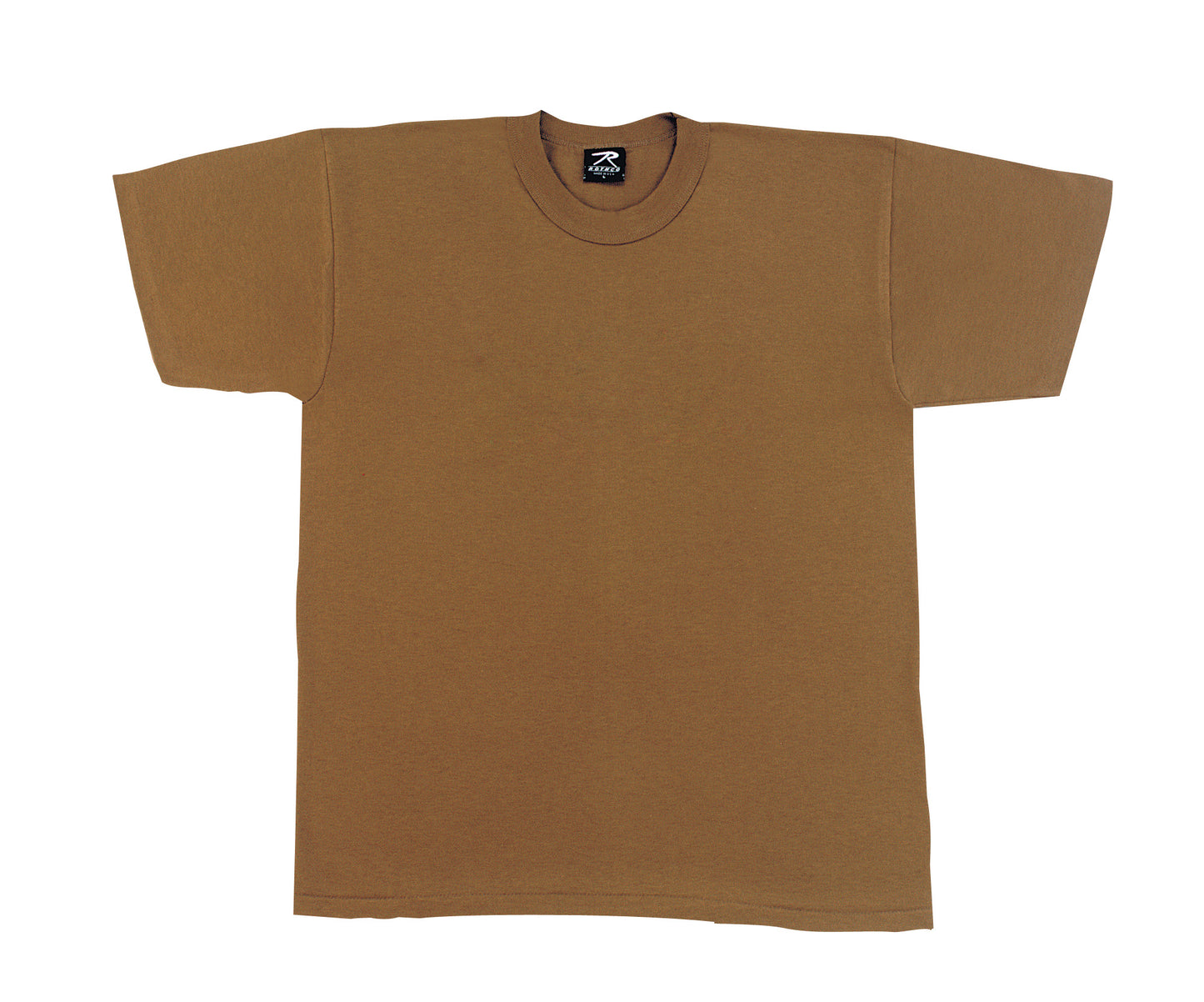 Rothco Solid Color T-Shirt with Cotton / Polyester Blend