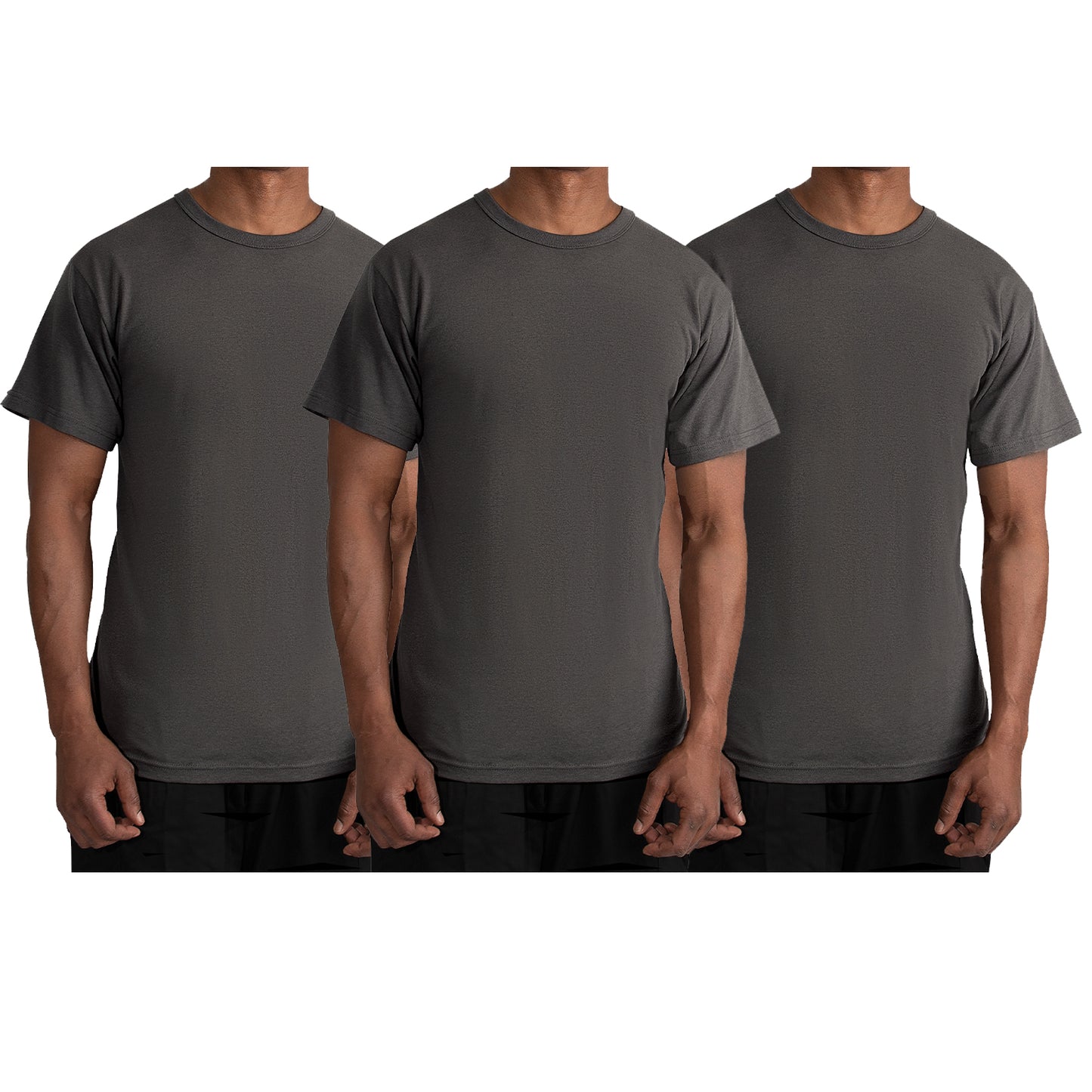 Rothco Solid Color T-Shirt with Cotton / Polyester Blend