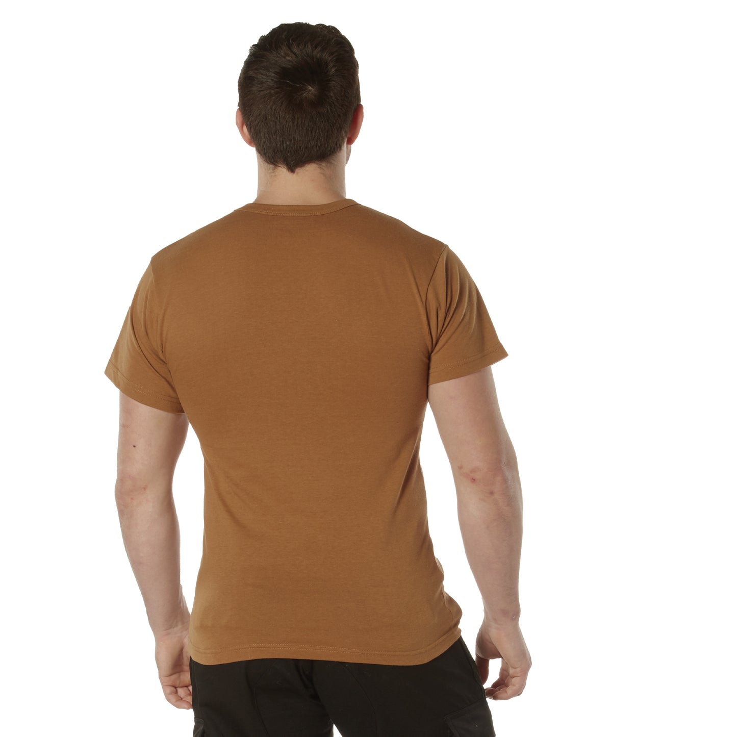 Rothco Solid Color T-Shirt with Cotton / Polyester Blend