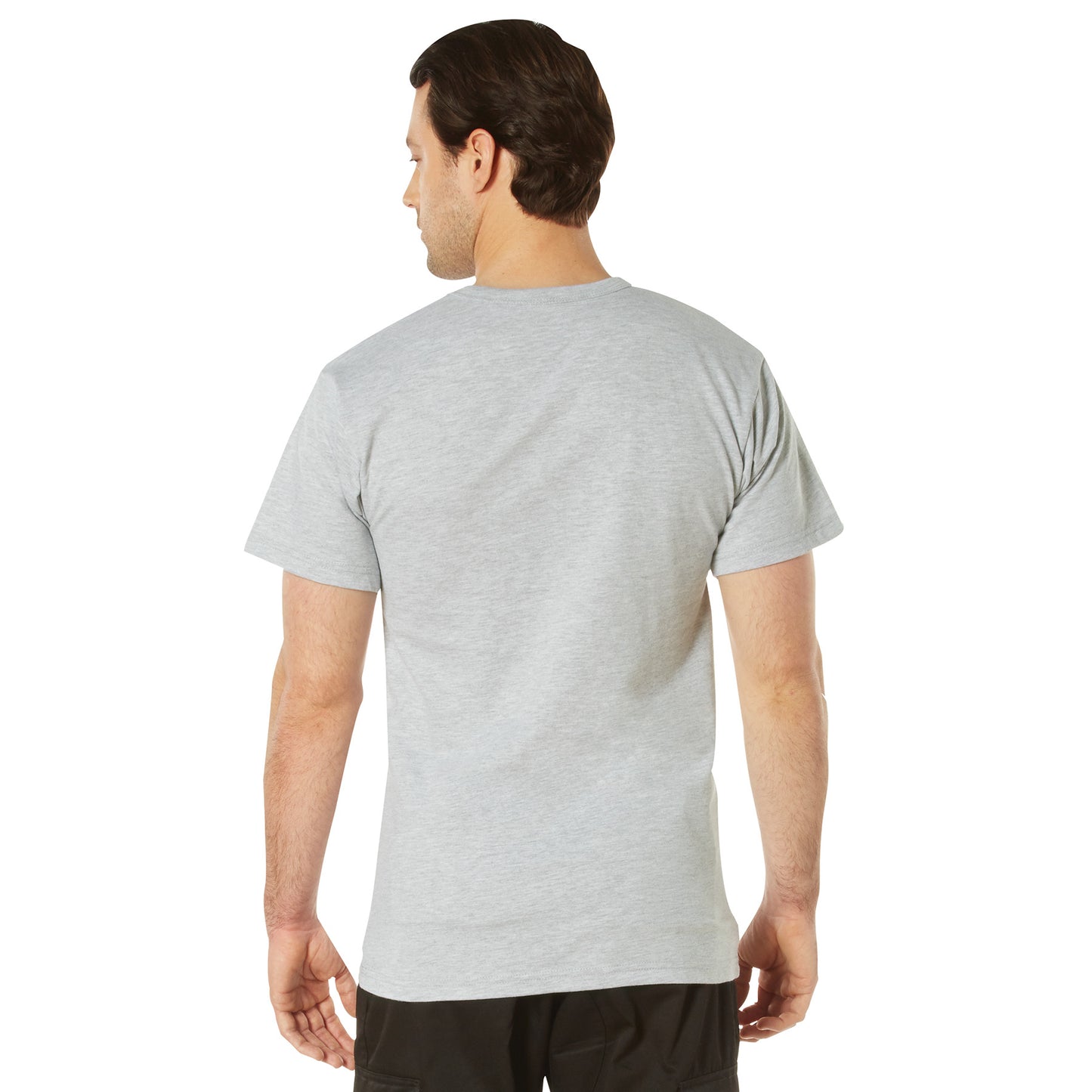 Rothco Solid Color T-Shirt with Cotton / Polyester Blend