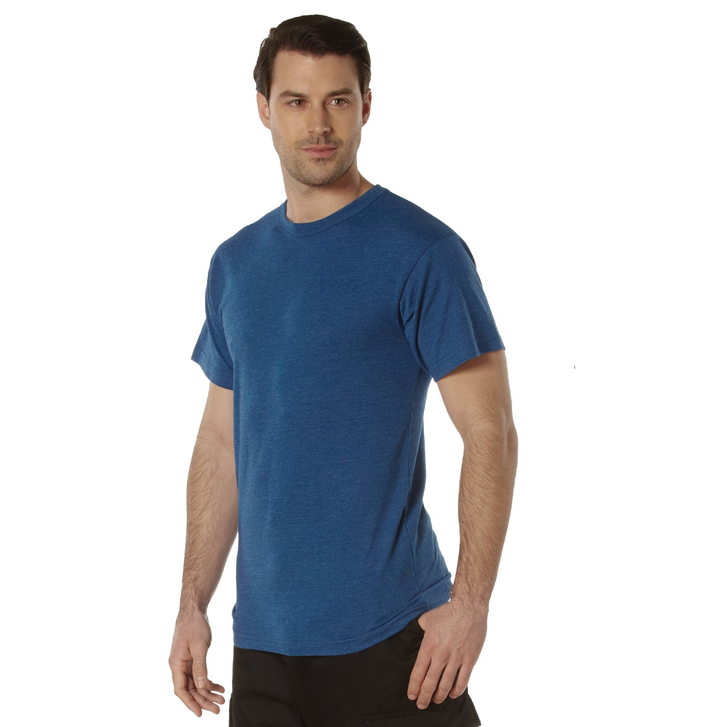 Rothco Solid Color T-Shirt with Cotton / Polyester Blend