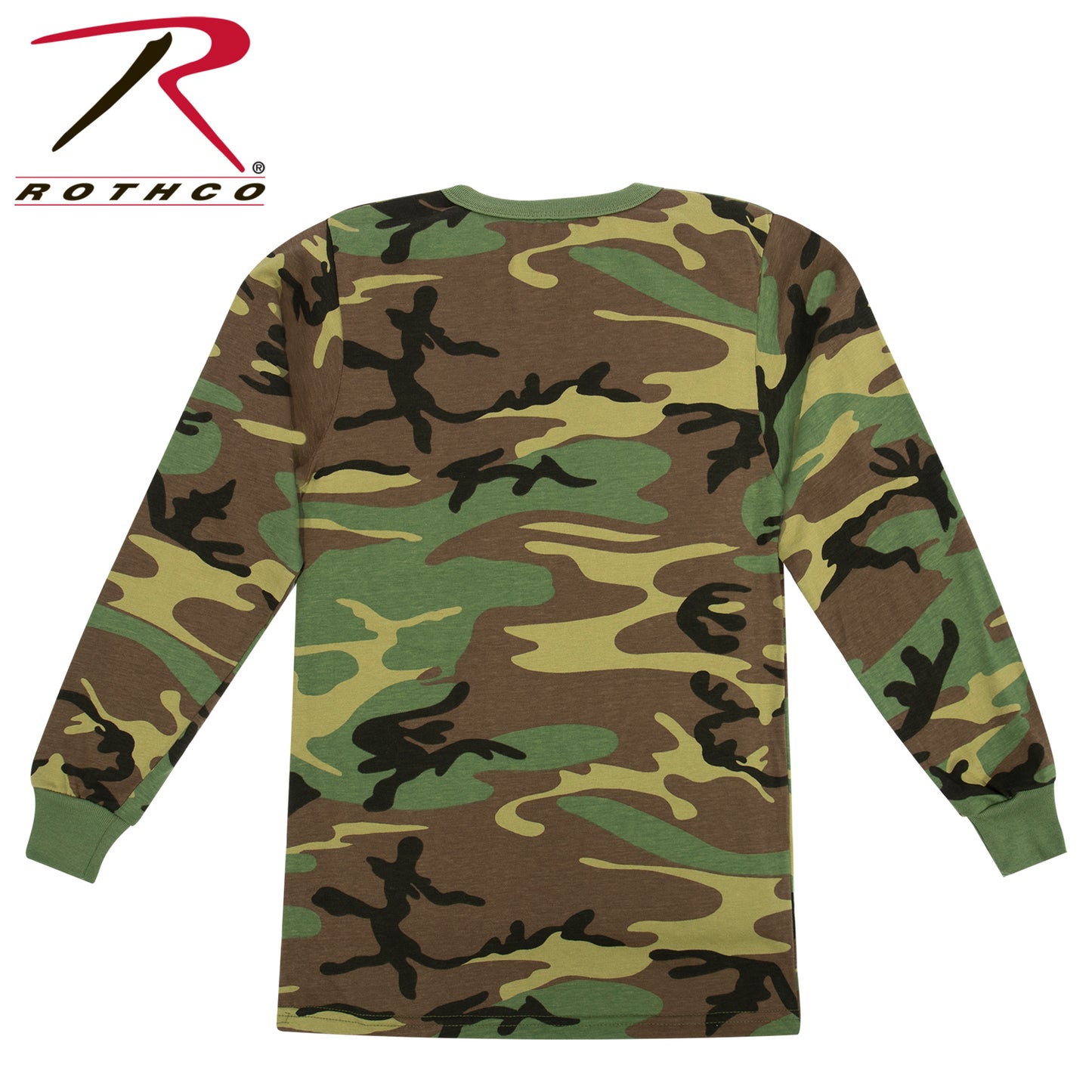 Rothco Kids Long Sleeve Camo T-Shirt