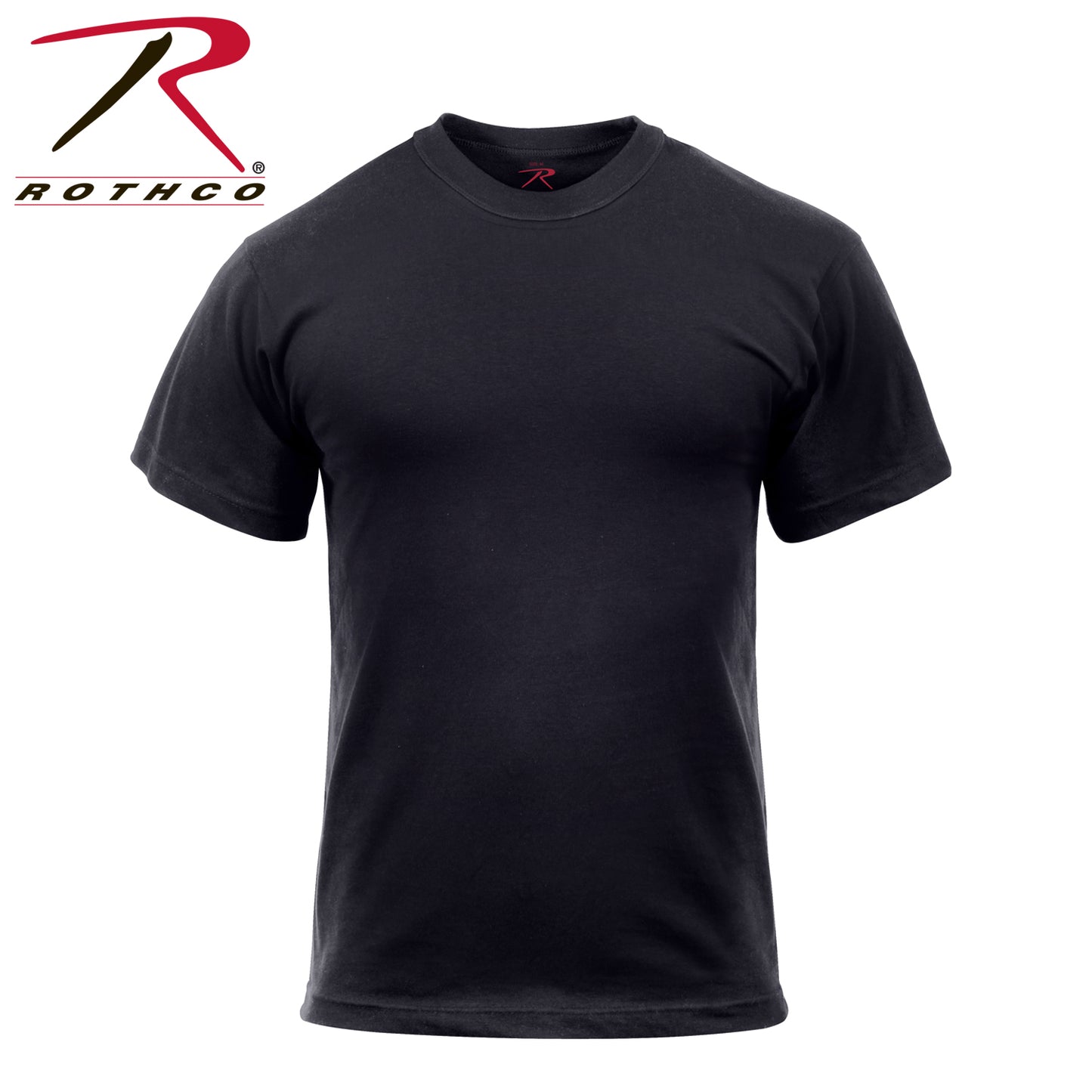 Rothco Solid Color T-Shirt with Cotton / Polyester Blend