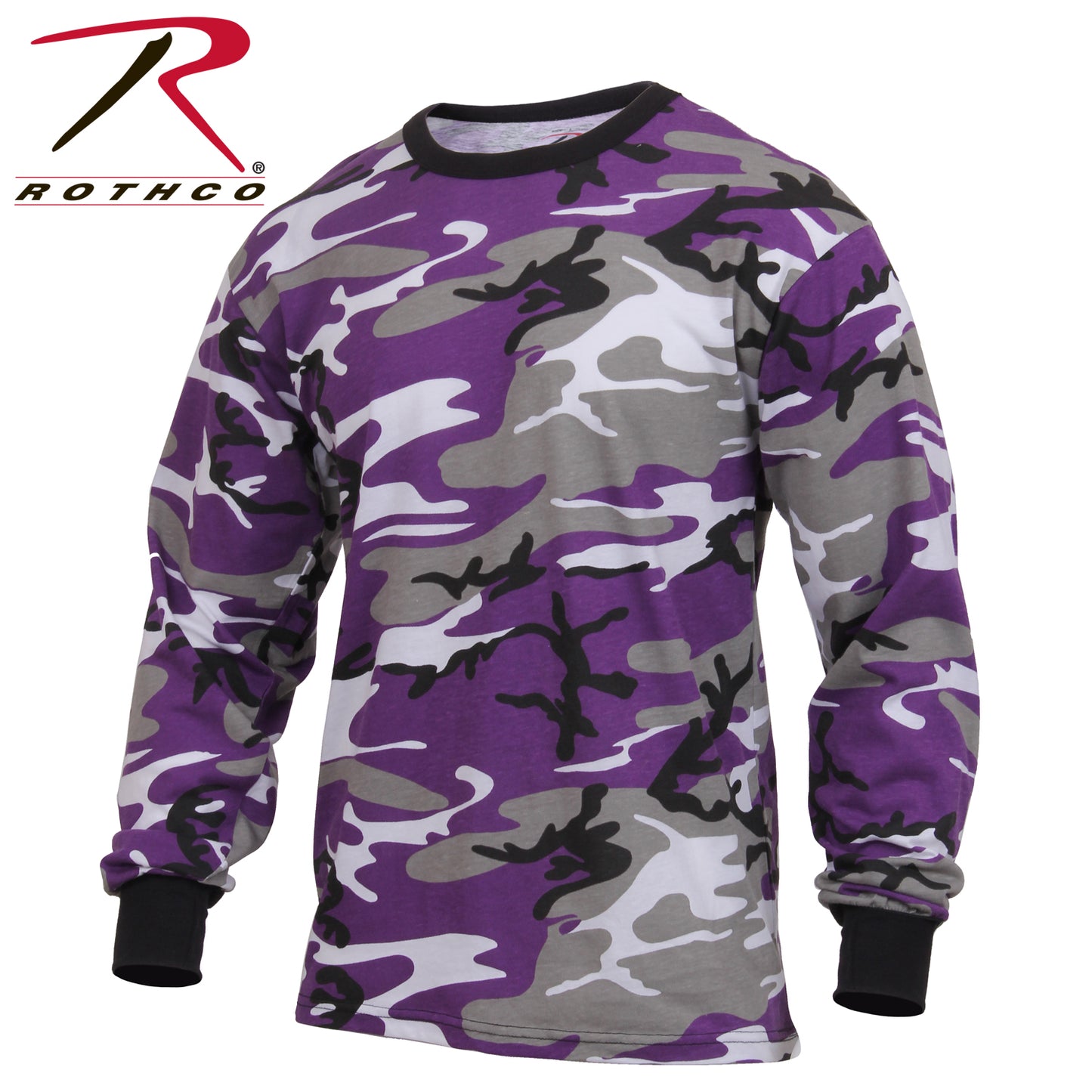 Rothco Long Sleeve Color Camo T-Shirt