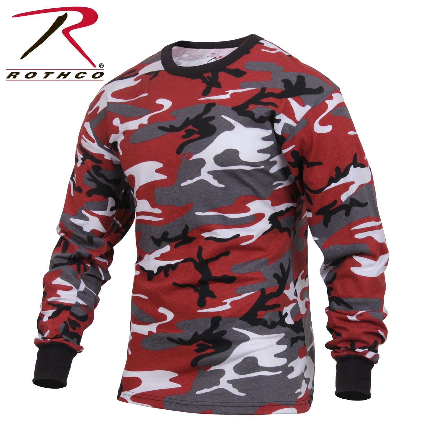 Rothco Long Sleeve Color Camo T-Shirt